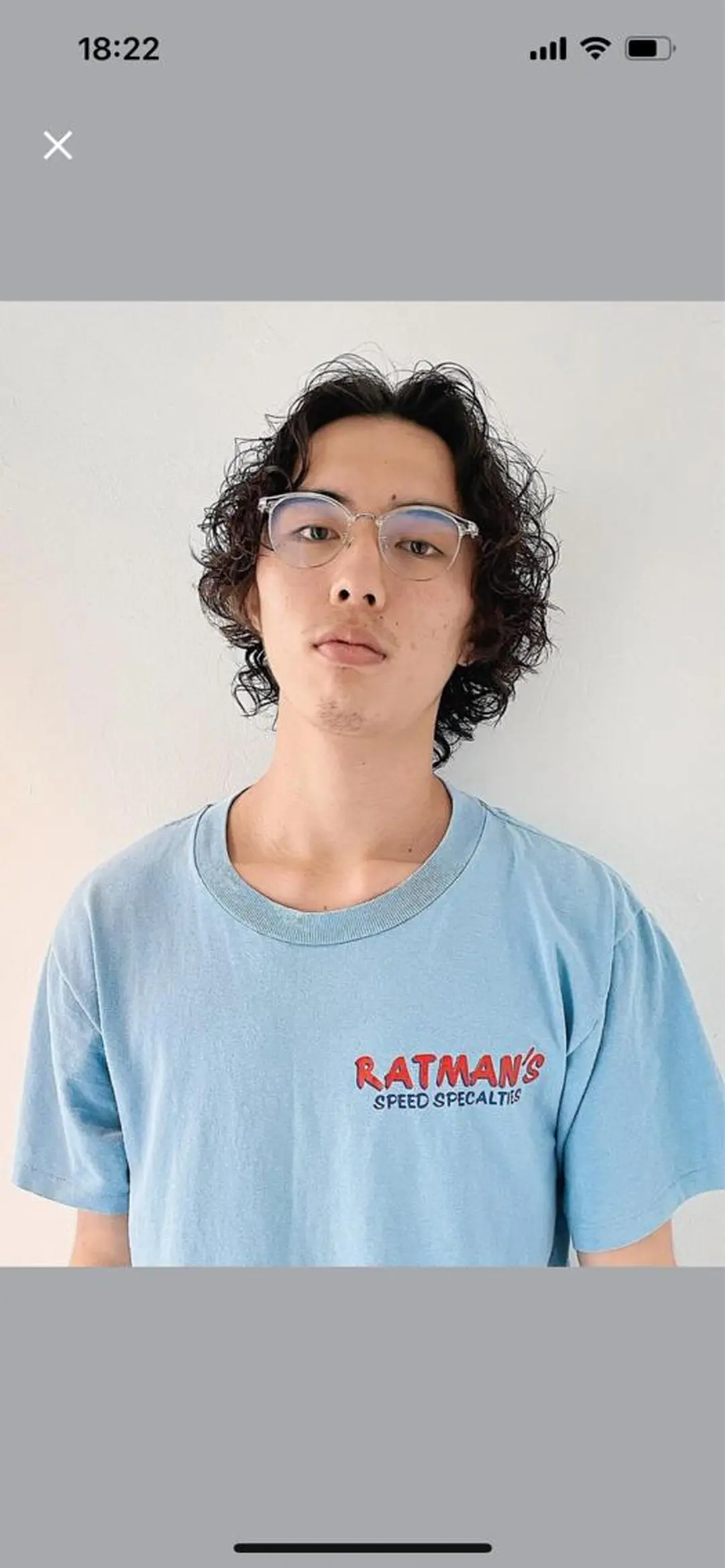 パーマ メンズ 藤澤 春菜  /  ACAのヘアスタイル