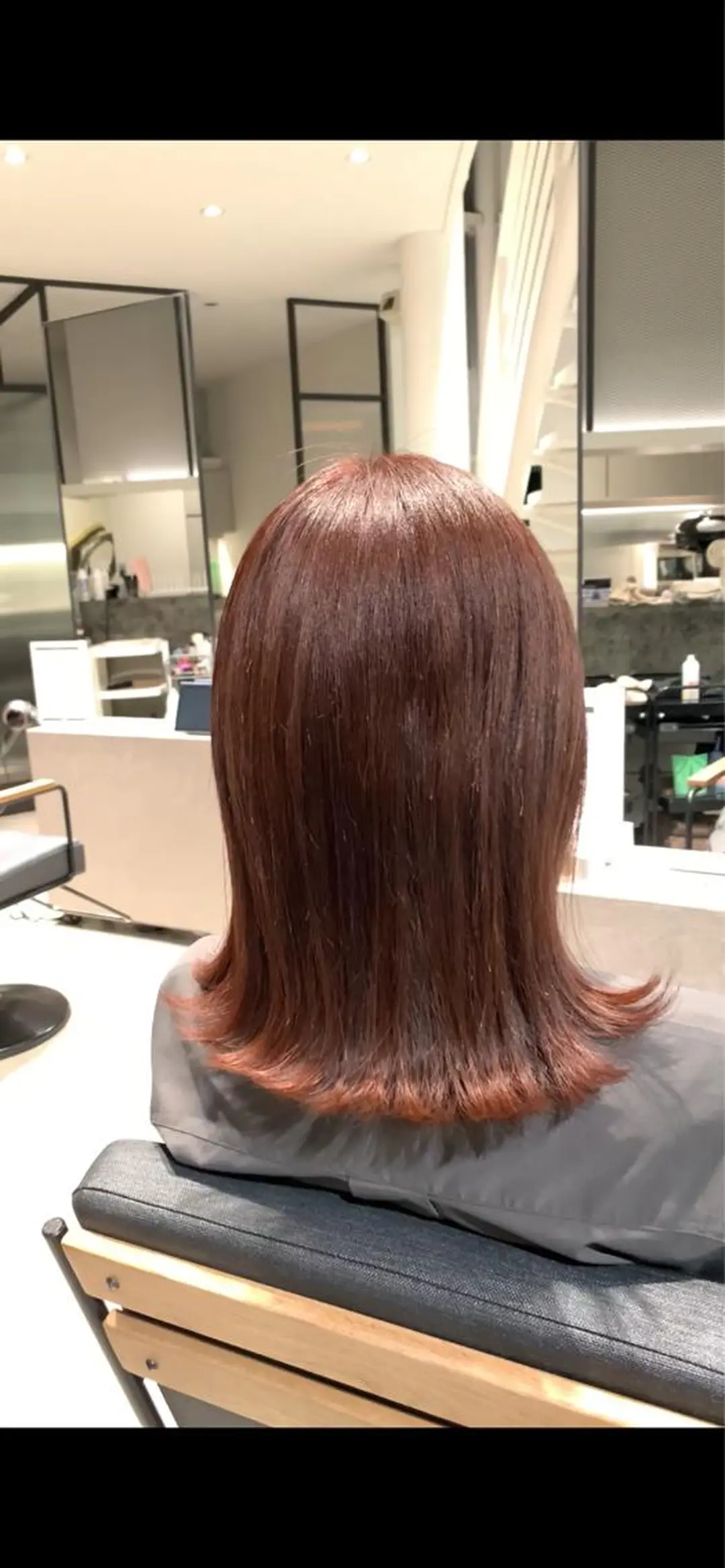 ミディアム カラー ボブ カット ヘアカラー トリートメント ハイトーンカラー/ インナー/木村黎🌞のヘアスタイル