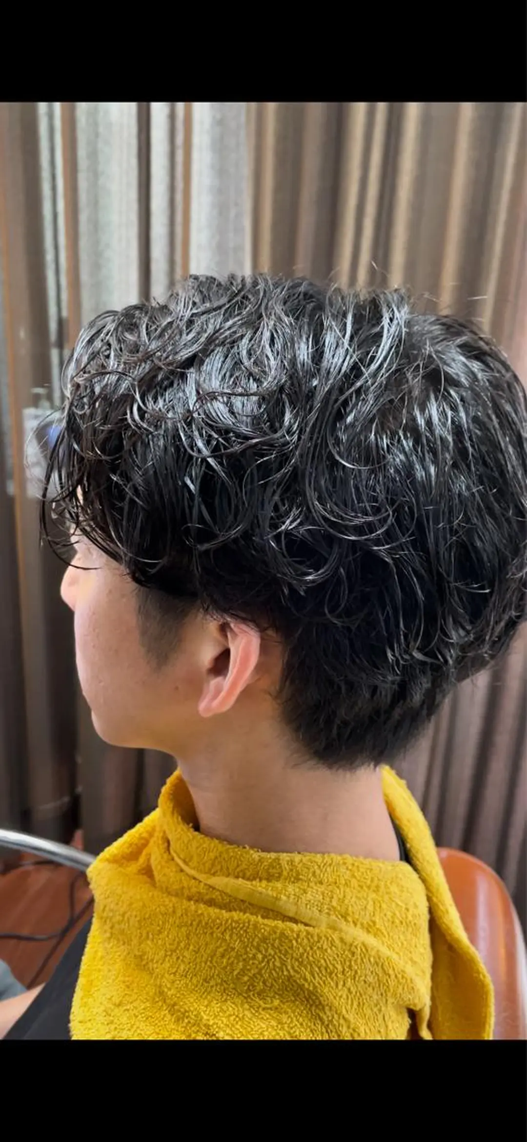 パーマ メンズ Soen by  HEADLIGHT所属・永田 陸のヘアスタイル