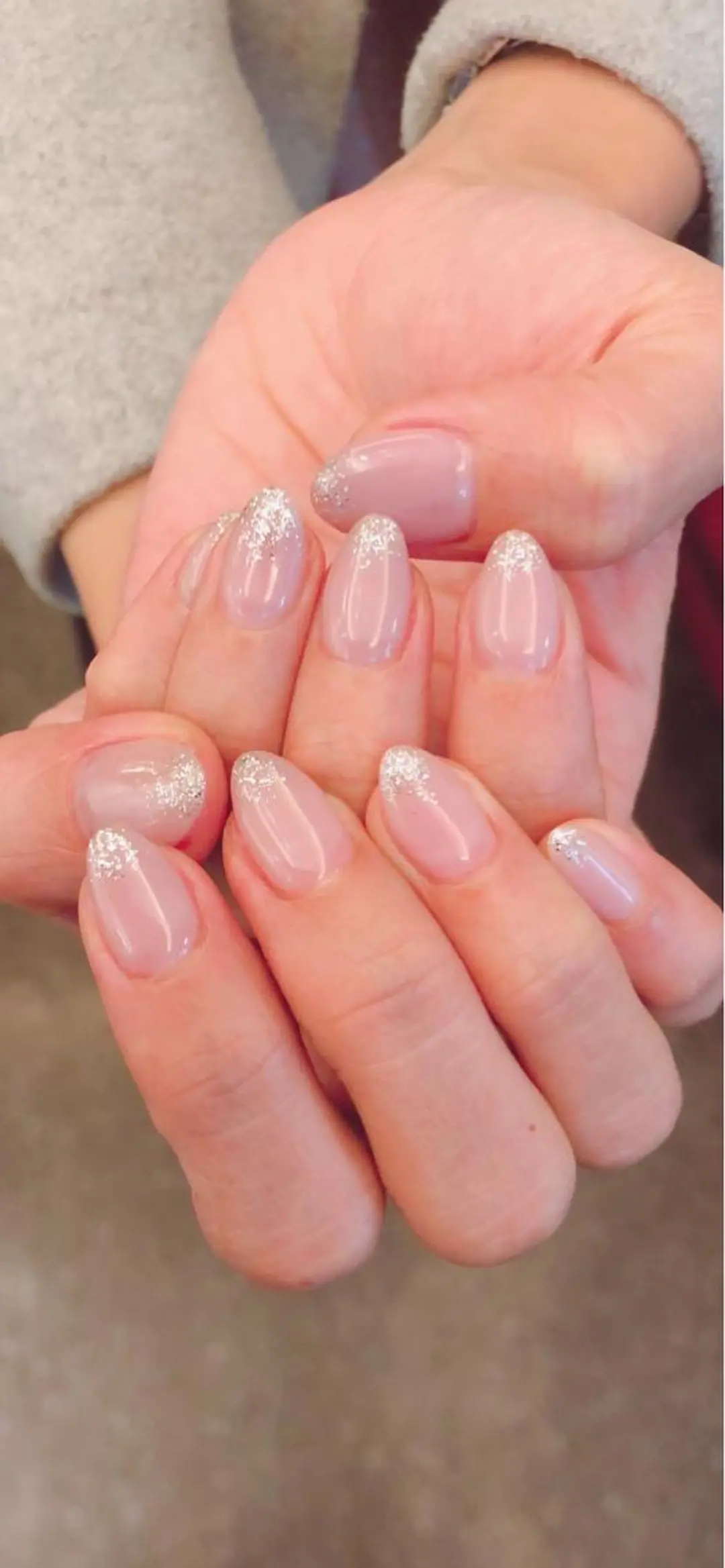 ミディアム カラー キッズ ネイル マツエク・マツパ ハンドネイル ハンドケア 💎ビューティサロン 湘南　RIRAN💎のネイルデザイン