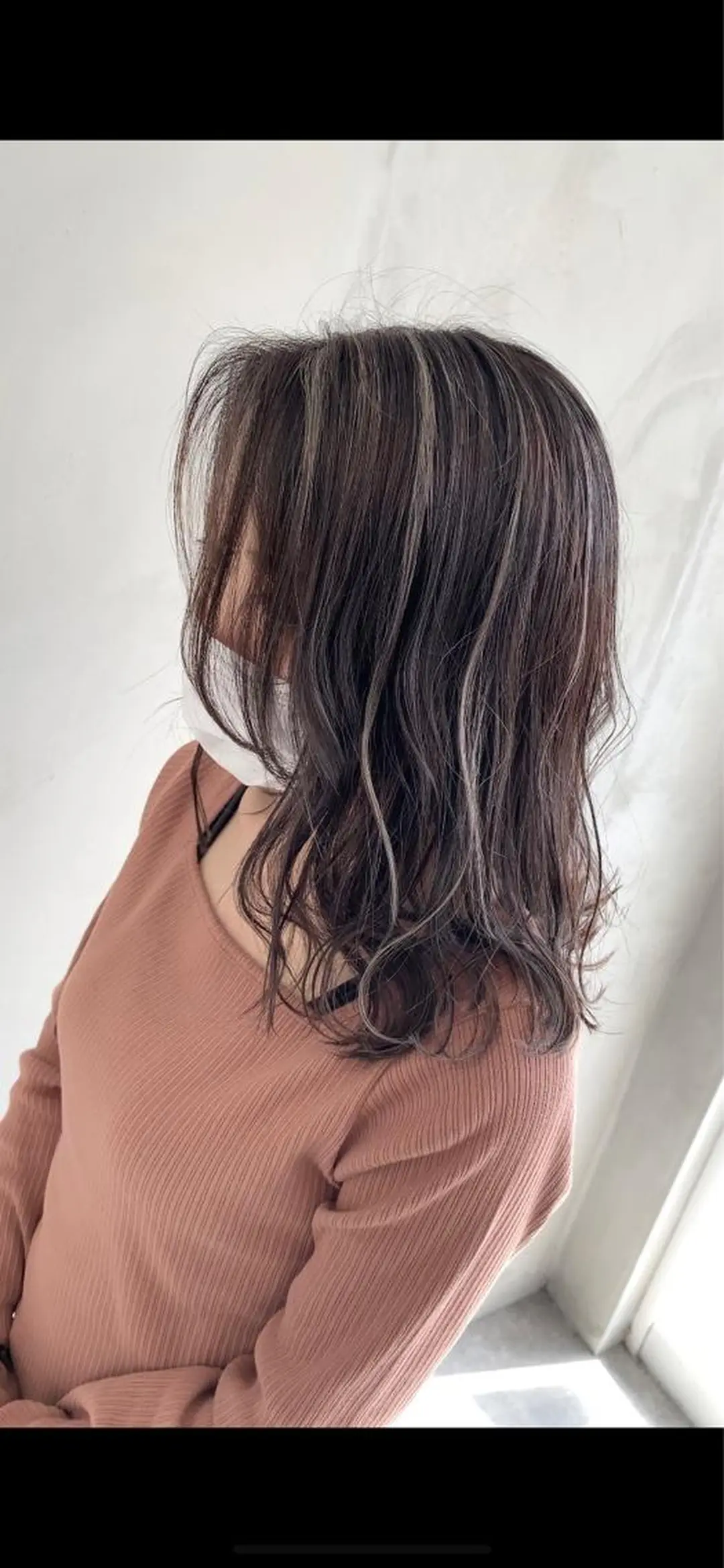 ミディアム カラー lafith hair leco所属・西金 徹のヘアスタイル