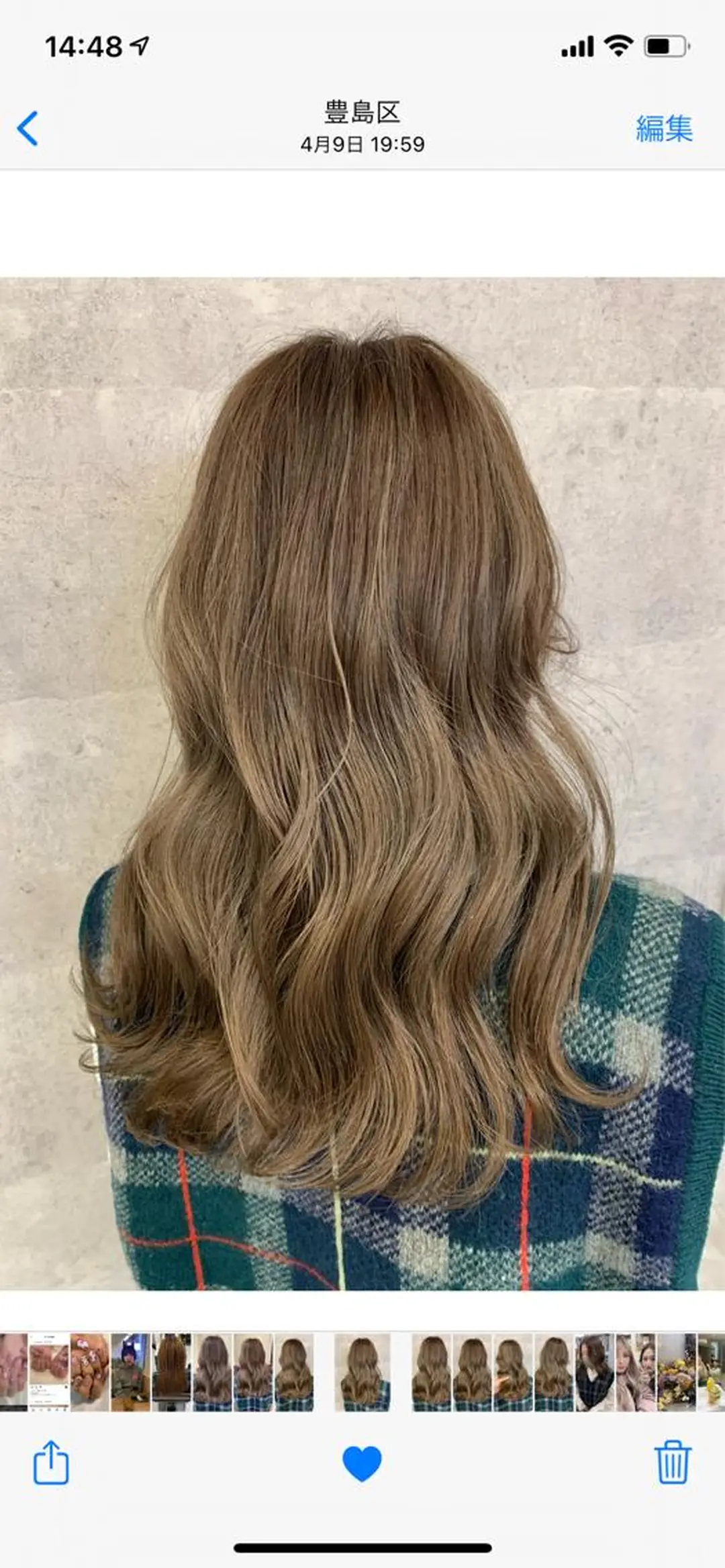 カラー ヘアカラー トリートメント 韓国ハイトーンカラー kana♡のヘアスタイル