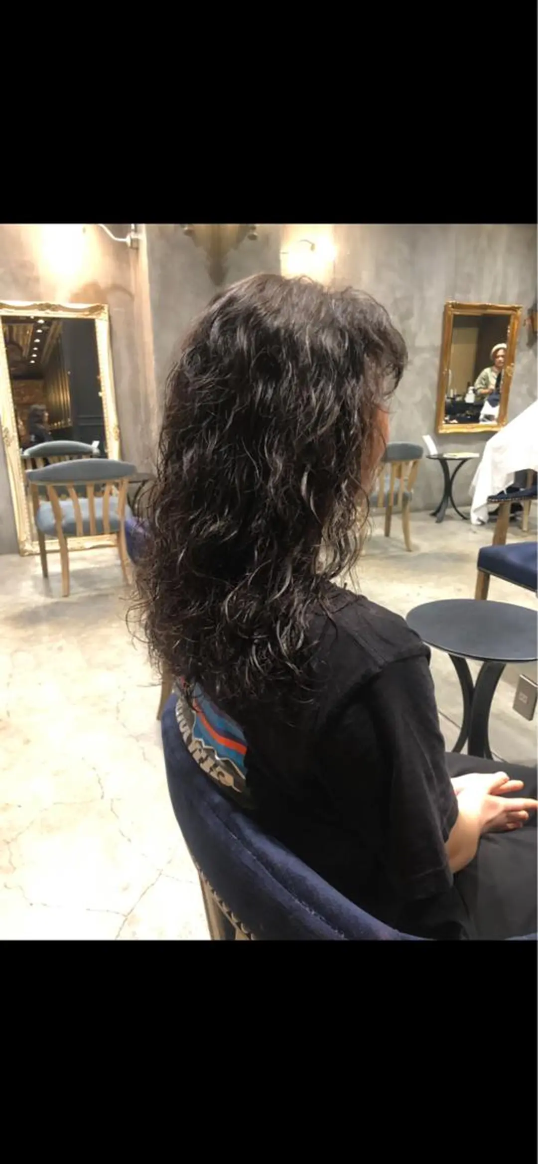 ロング パーマ マンツーマン／韓国 ヘア‎Amiのヘアスタイル