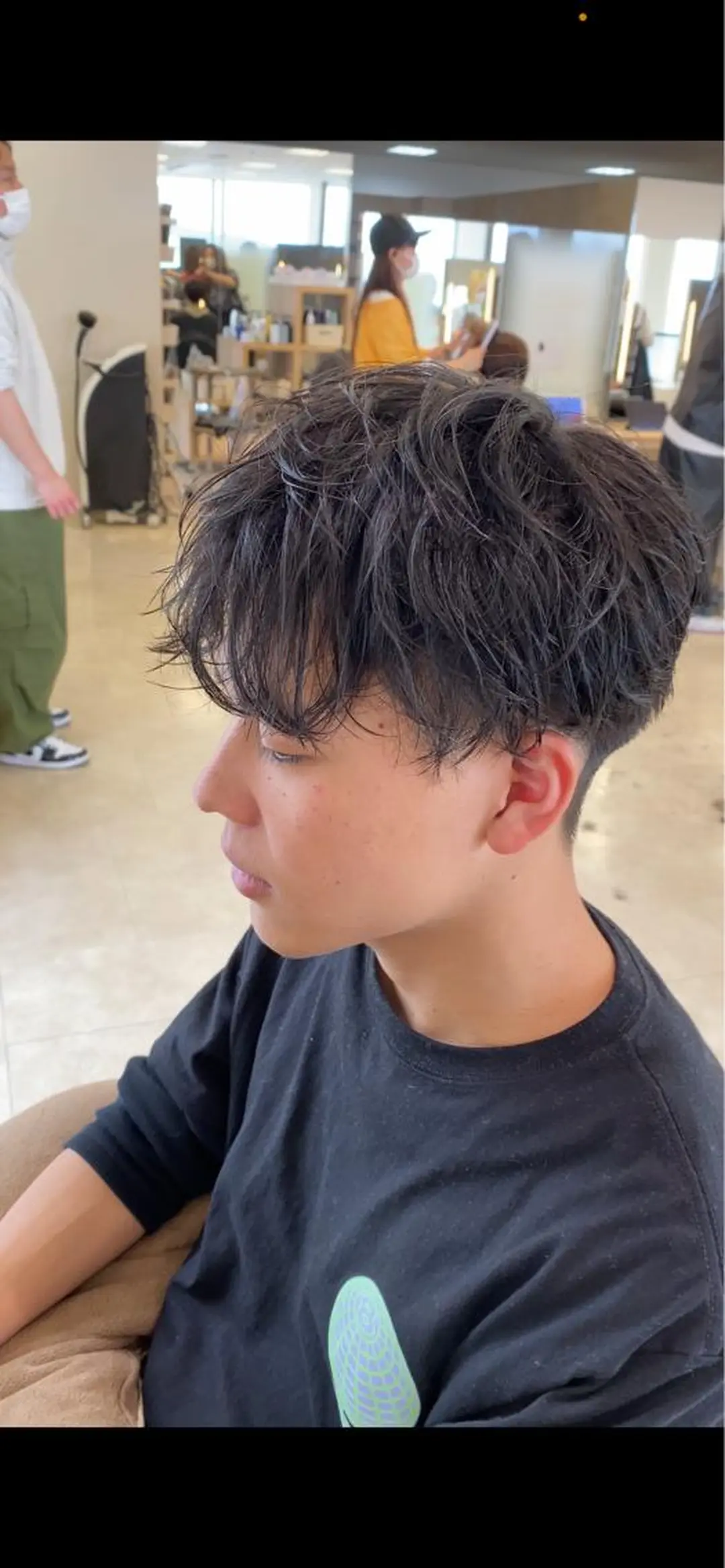 ショート メンズ 湘南/メンズパーマ/ 支持率No.1ユチカのヘアスタイル