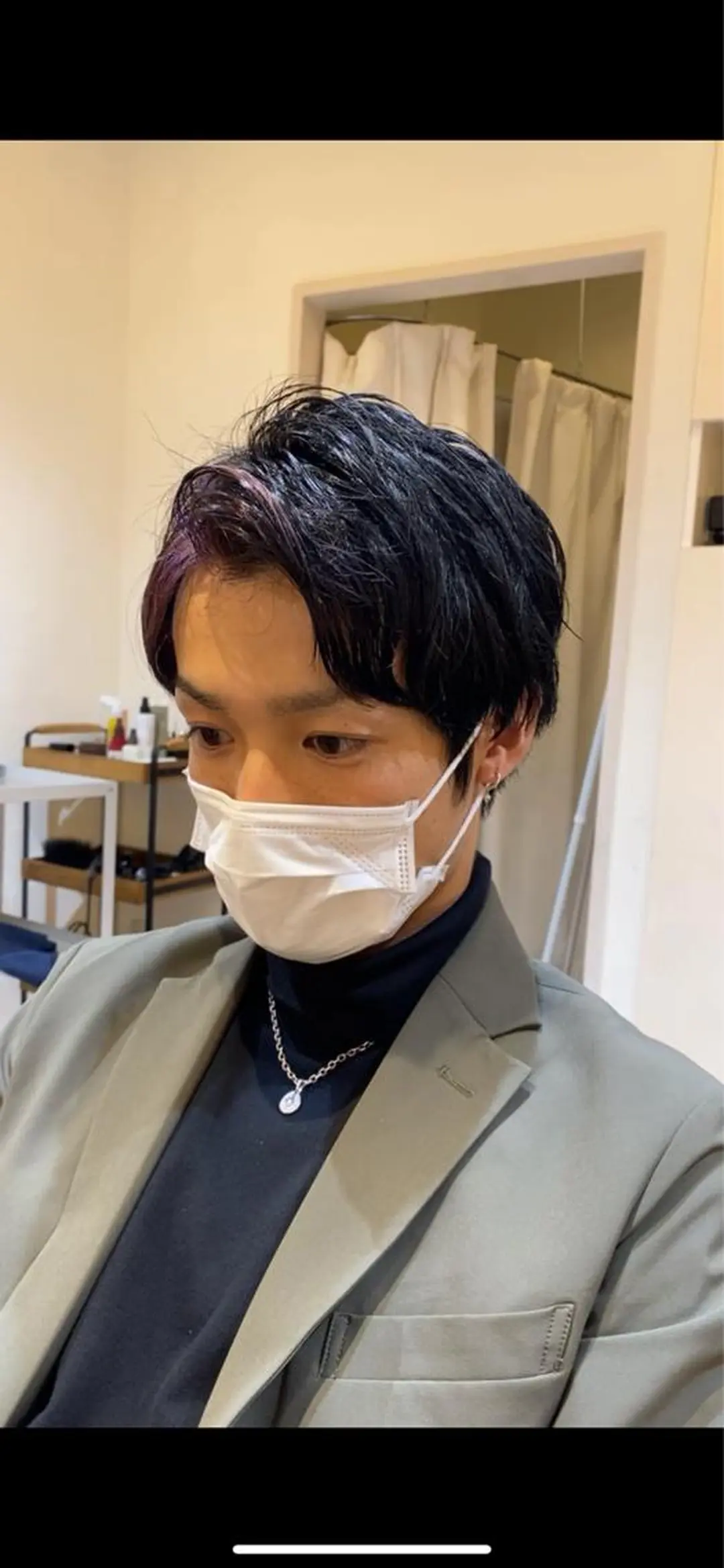 メンズ PUZZLE所属・横山 カミールのヘアスタイル