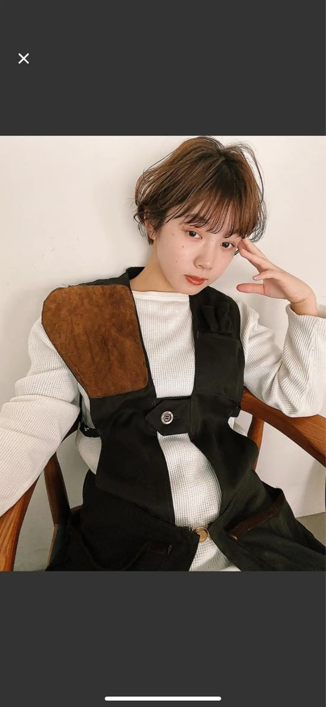 ショート pino.【ピノ】所属・pino代表ナガタ ユースケ/荻窪美容室のヘアスタイル