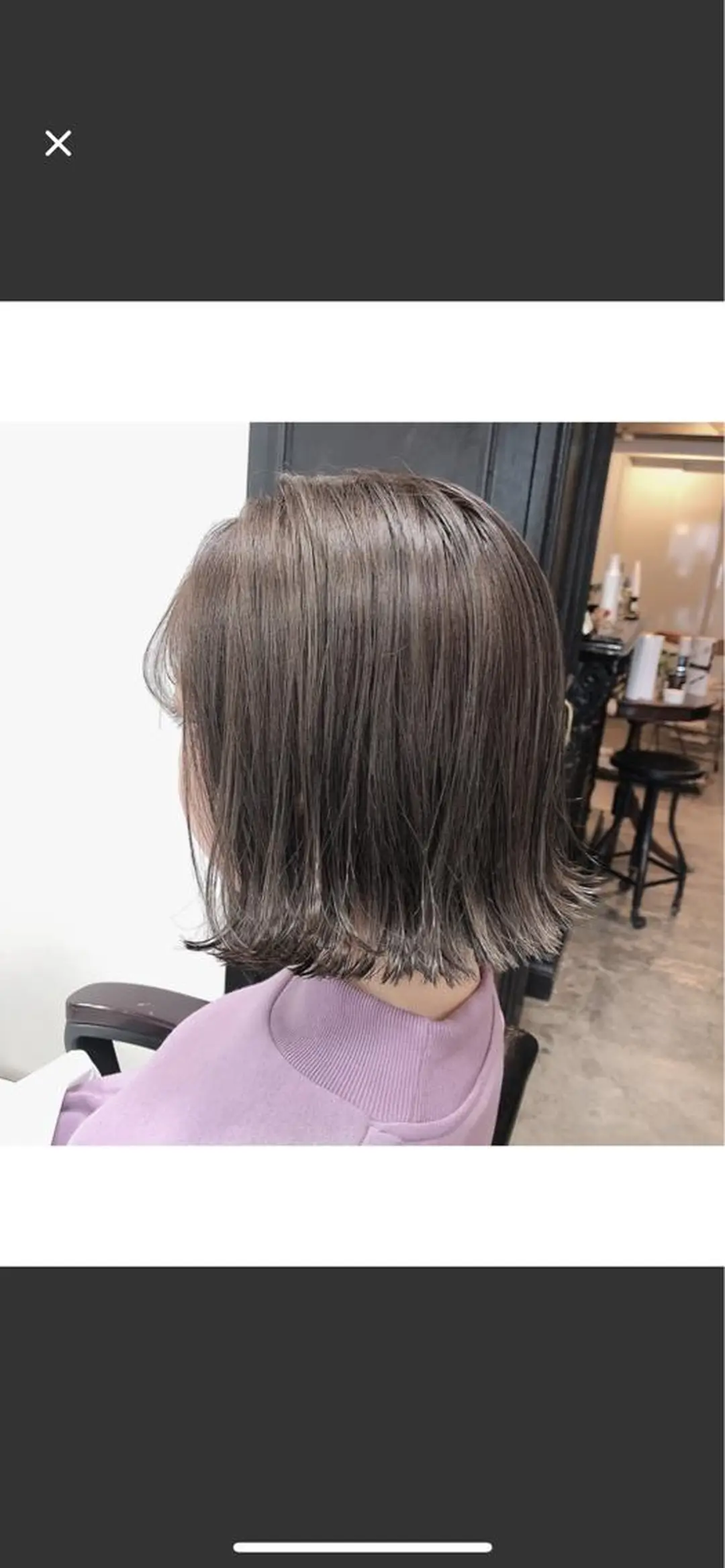 ショート カラー アッシュ ハイライトカラー ラベンダーカラー ラベンダーアッシュ 外国人風カラー カット ヘアカラー トリートメント インナーカラー|前髪 カットKANNA🤍のヘアスタイル