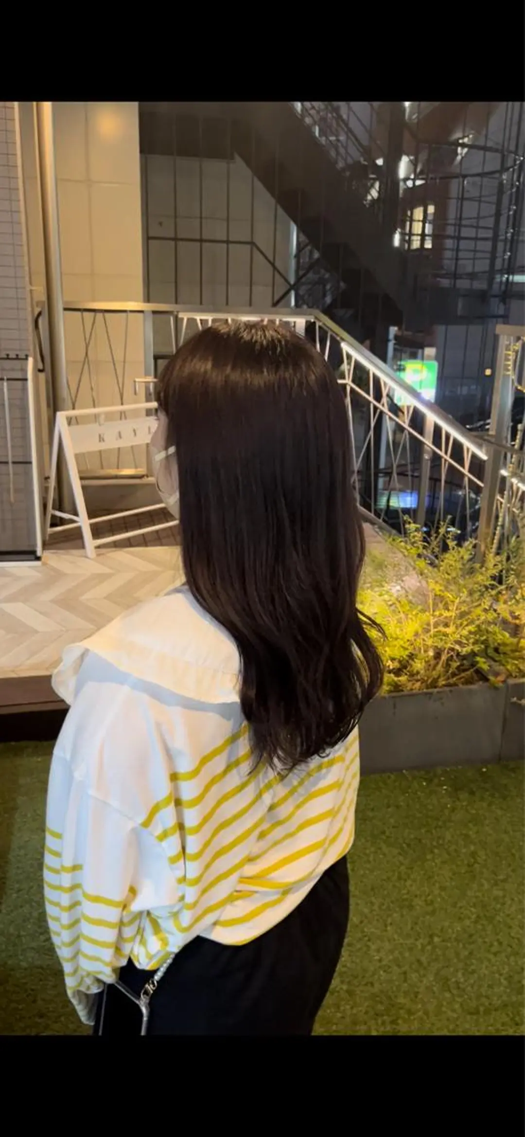 ロング カラー イルミナカラー miku୨୧˖* 透明感モテカラーのヘアスタイル
