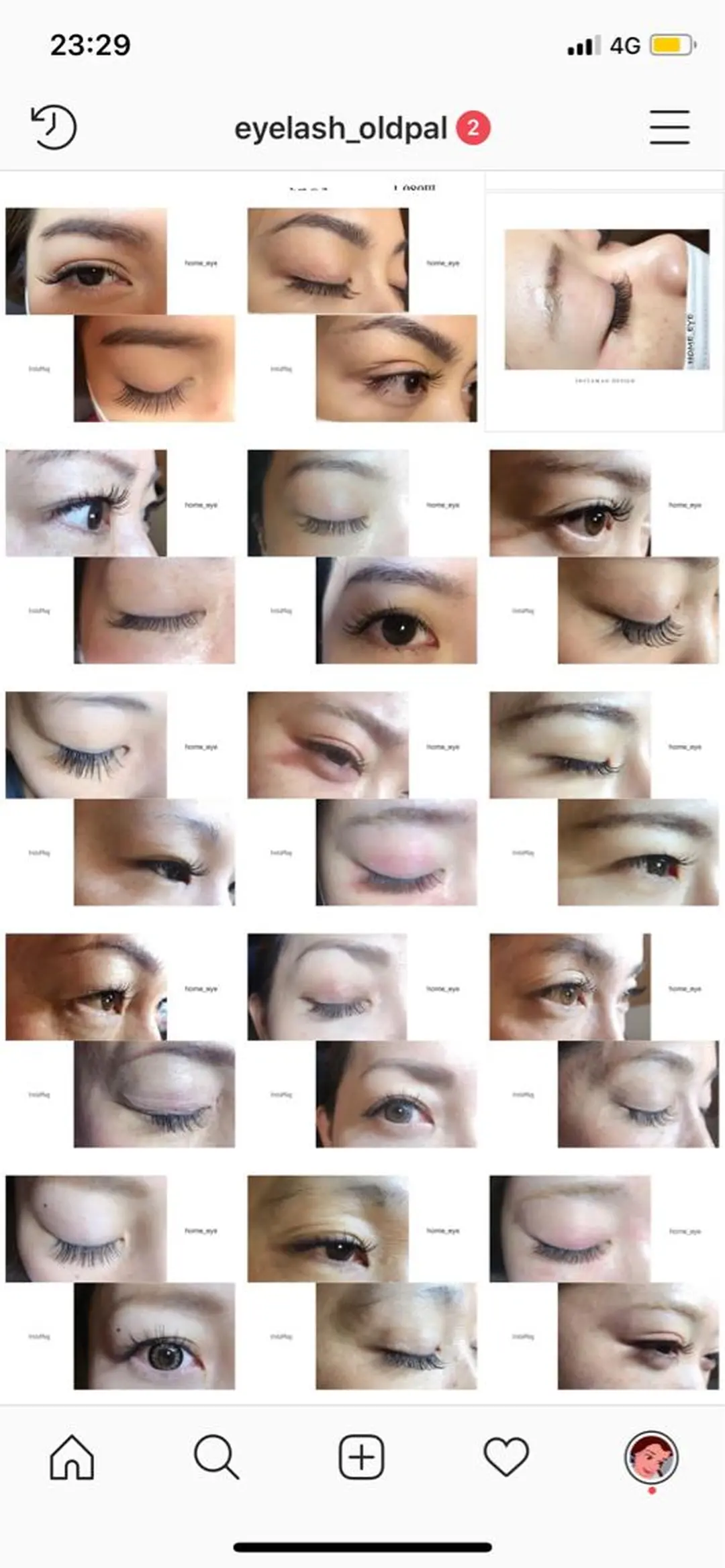 マツエク・マツパ Old palのマツエク・マツパデザイン