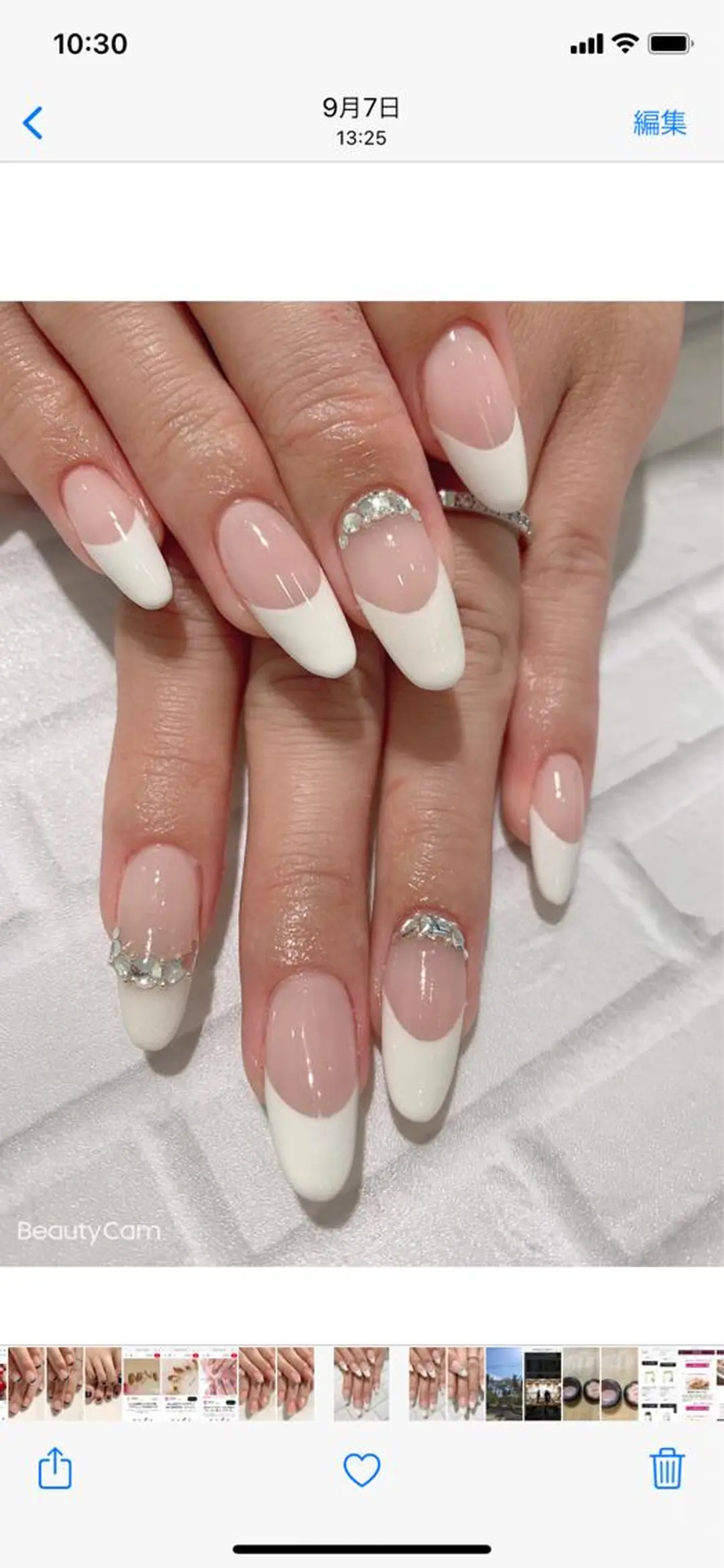 ネイル グラマラス /アンジェアイのマツエク・マツパデザイン