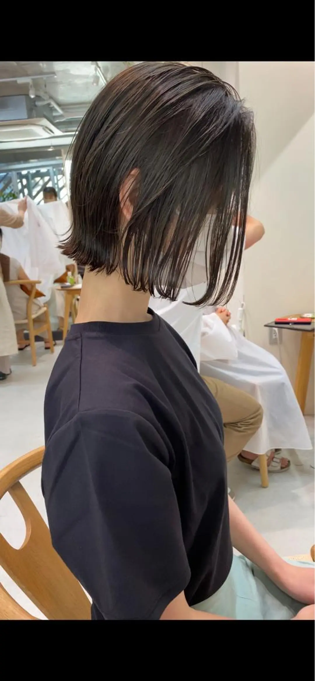 ミディアム カラー mee.urawa所属・似合わせショート×透 明感/やじまたかしのヘアスタイル