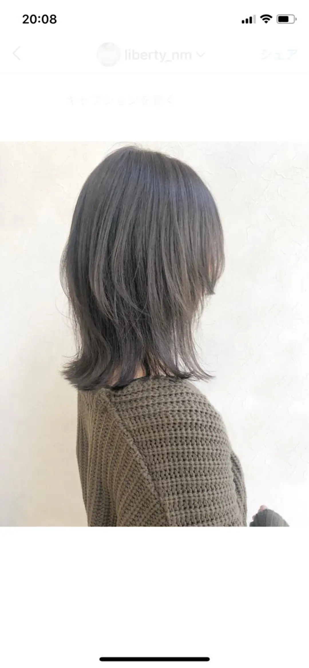 ミディアム カラー nakahara madokaのヘアスタイル