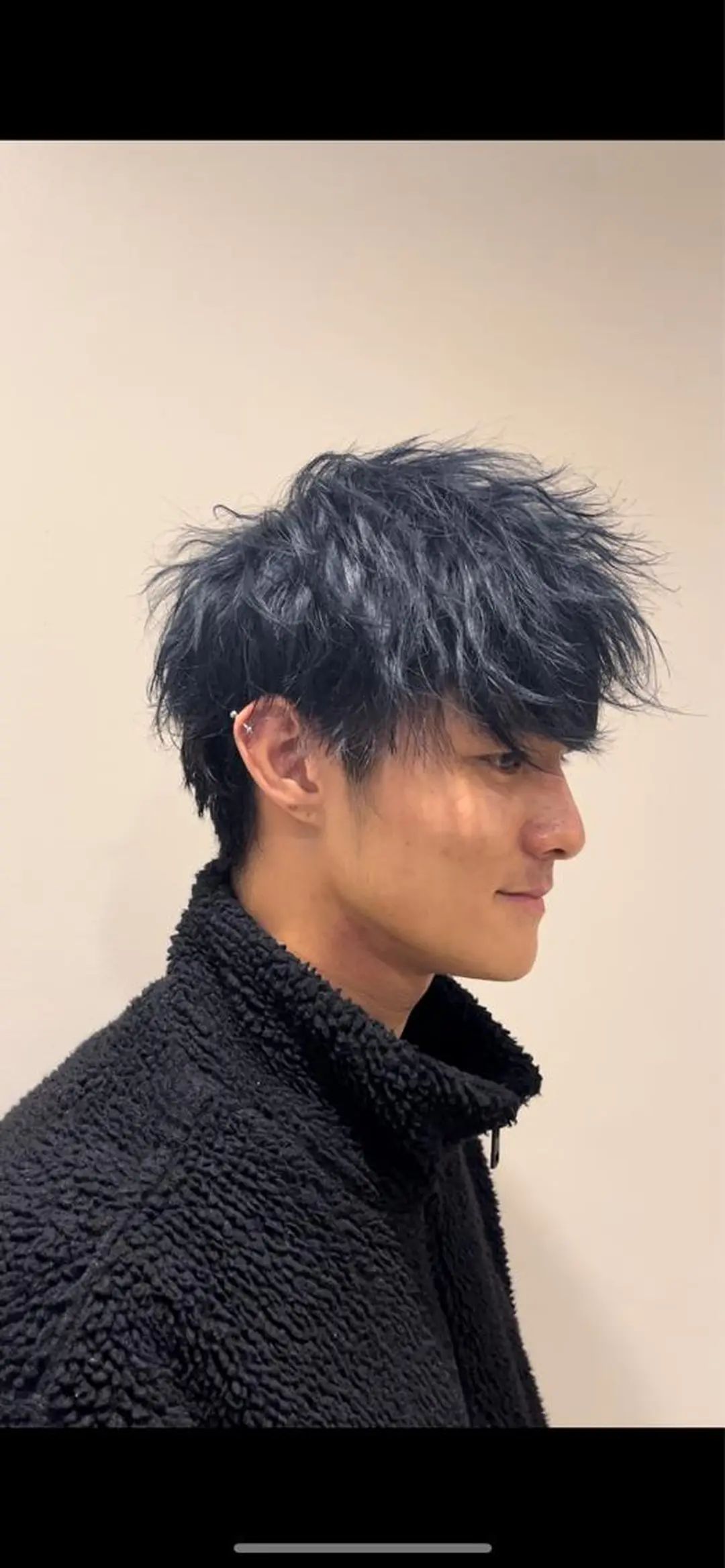 メンズ ヘアカラー 高島 凜のヘアスタイル