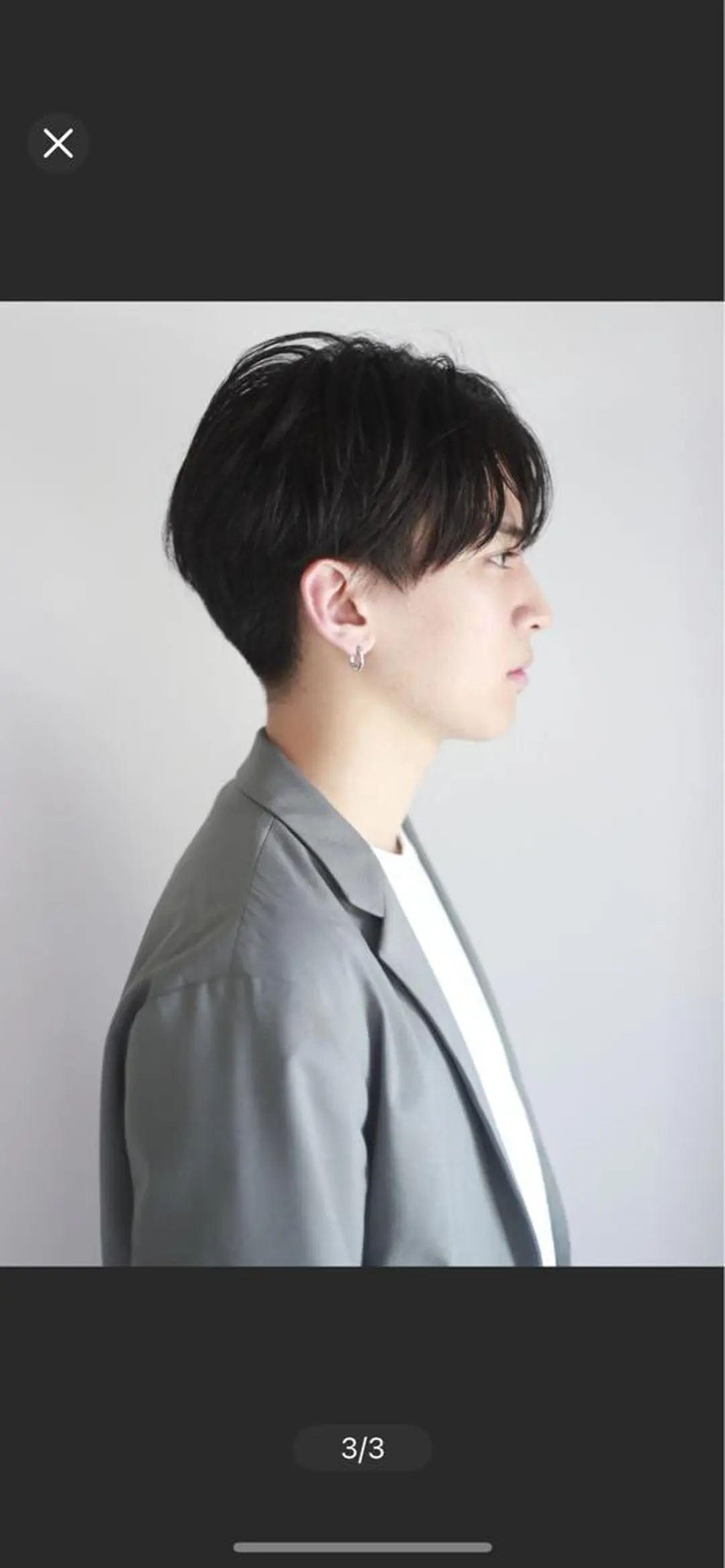 ショート メンズ 💎韓国風レイヤー/ 髪質改善💎藤咲僚汰のヘアスタイル