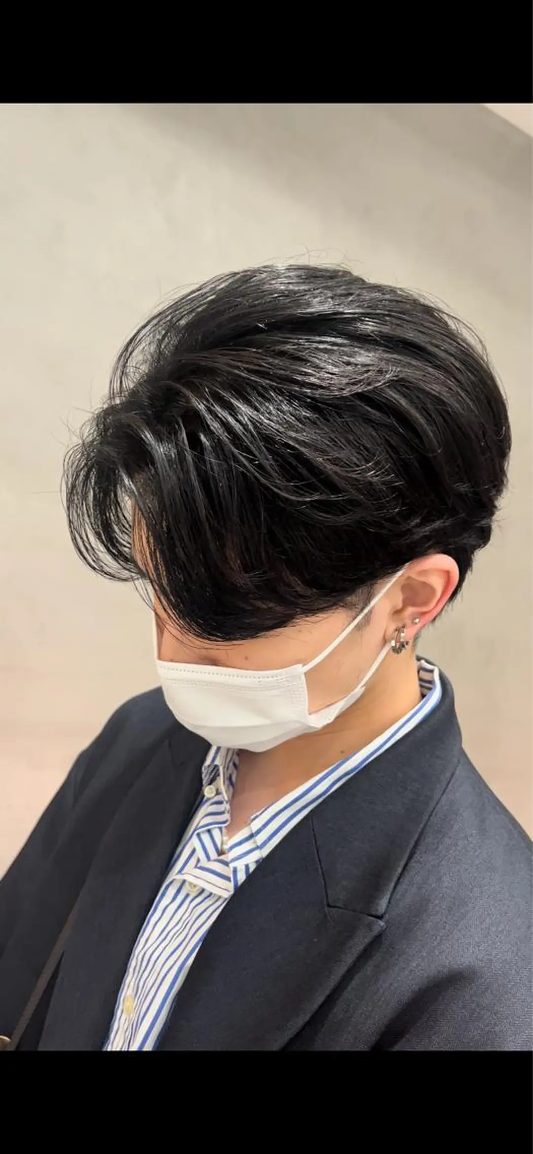 パーマ メンズ カット パーマ トリートメント 当日予約⭕️ fifth渋谷太田のヘアスタイル