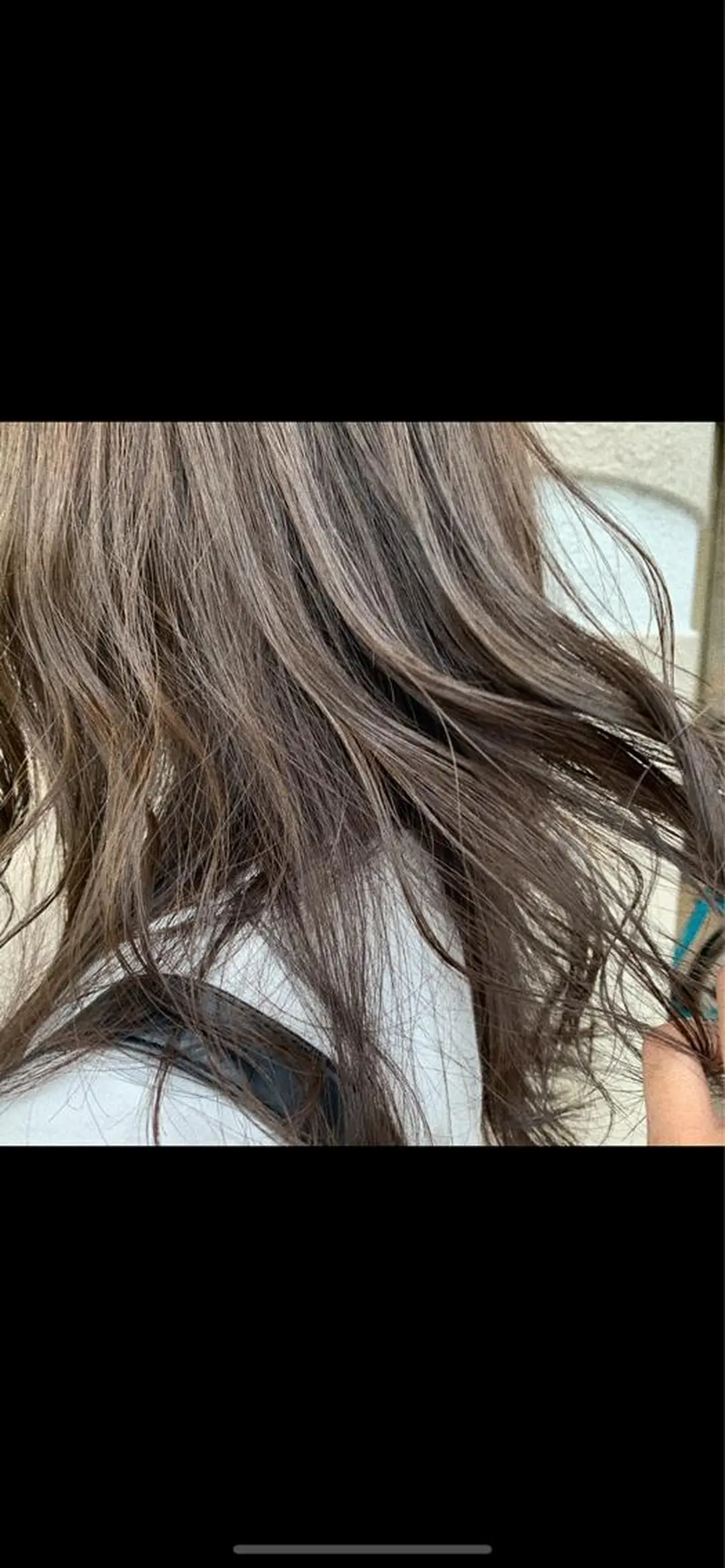 ミディアム カラー ブリーチ 透明感カラー ダークグレー ダークグレージュ グレージュ ヘアカラー hair design girl所属・［girl］ MIKIのヘアスタイル