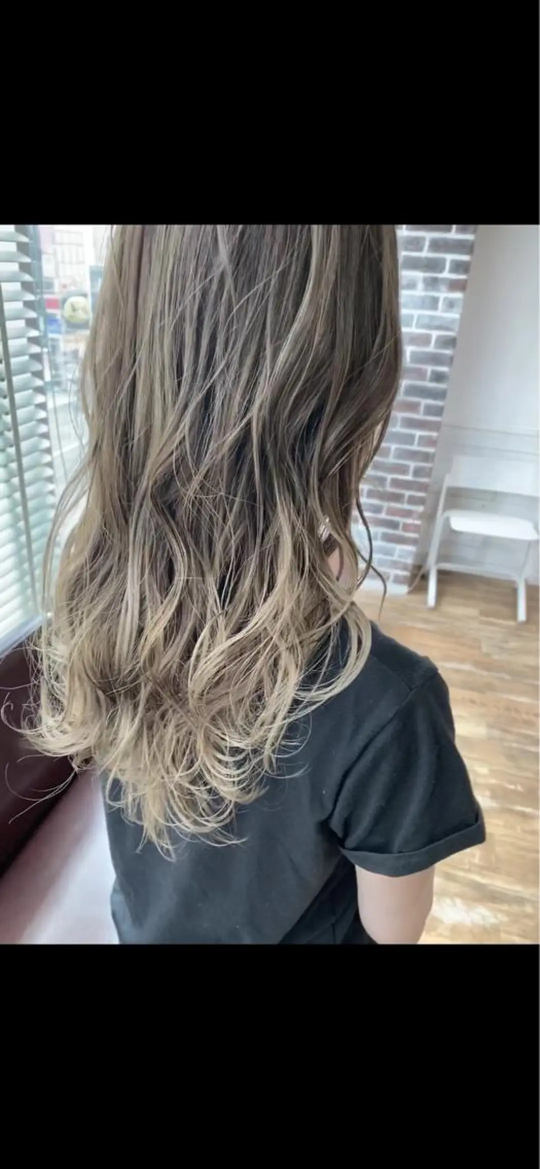 ロング カラー ヘアカラー トリートメント 木下大地 HAIR  Oneのヘアスタイル