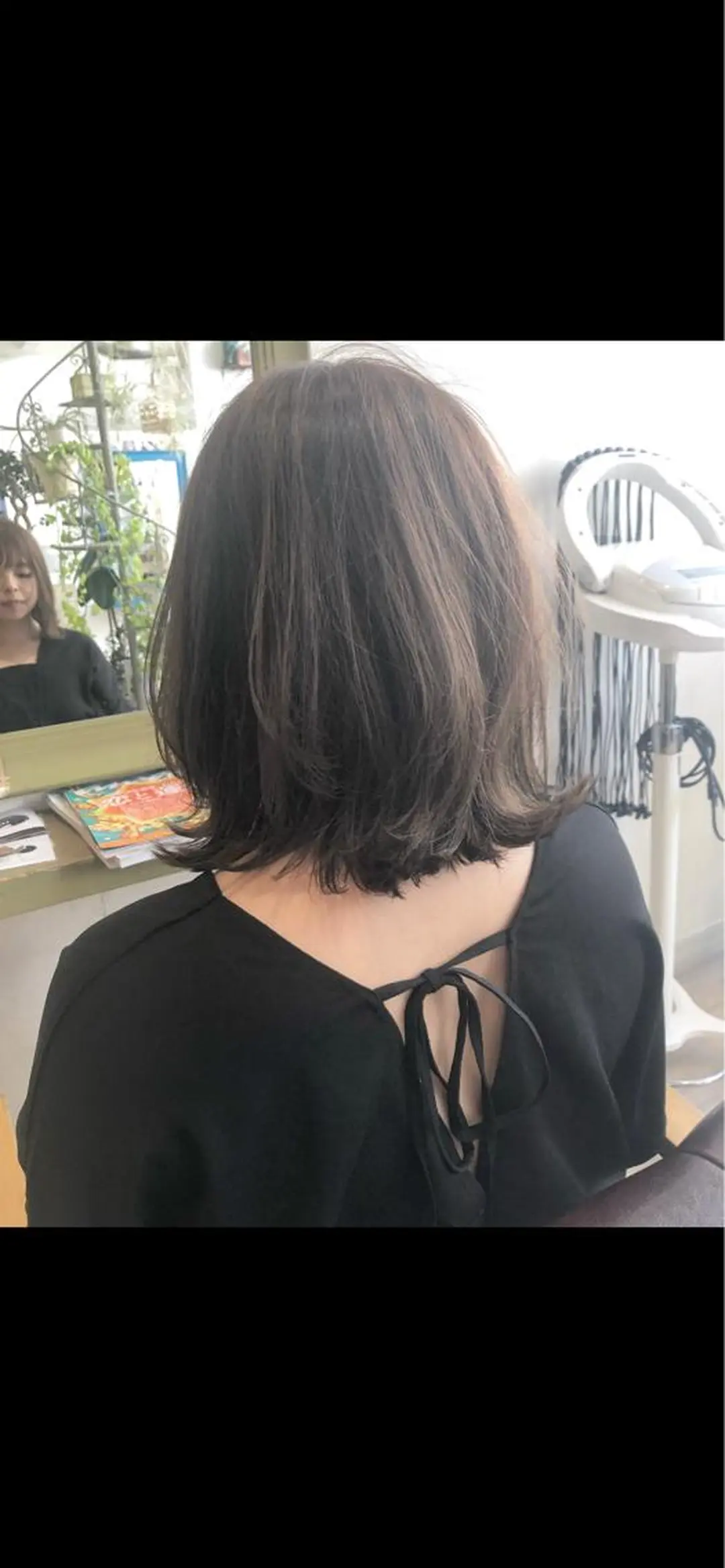 ミディアム カラー nakahara madokaのヘアスタイル