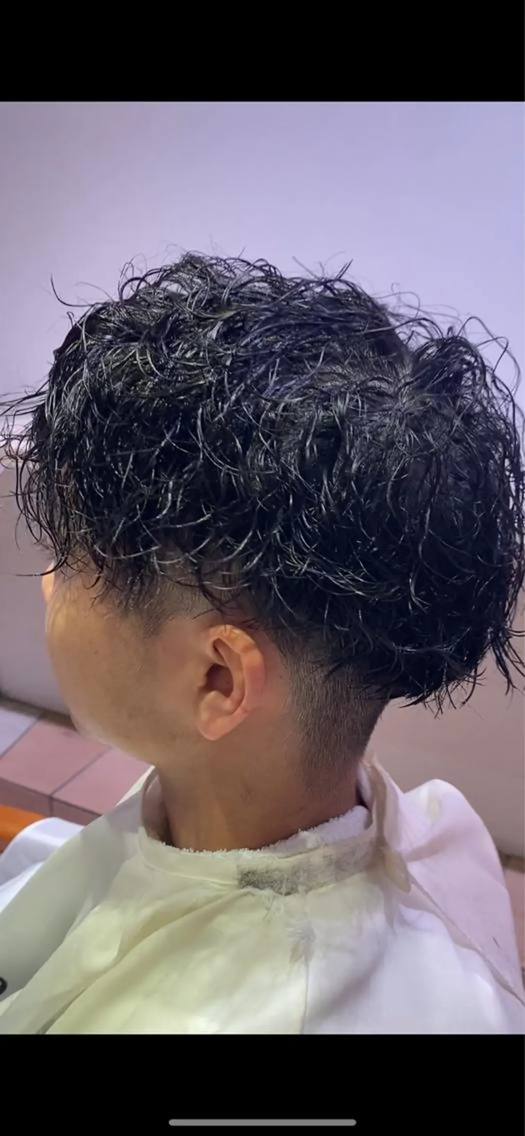 メンズ メンズパーマ カット パーマ 西岡 あつみ/ 堀江美容室のヘアスタイル