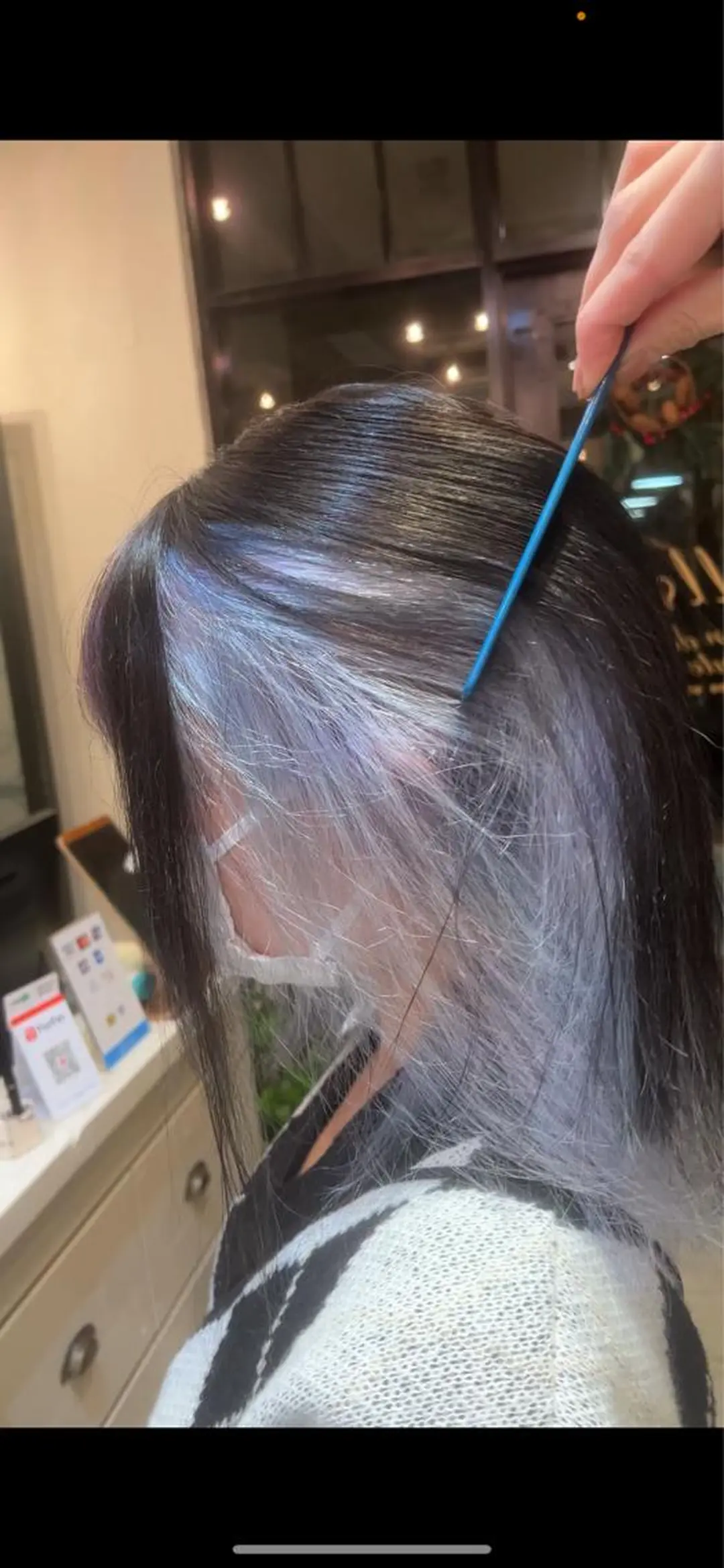 カラー ブルーカラー ヘアカラー トリートメント ダメージレス美容師 🌱水島侑理のヘアスタイル