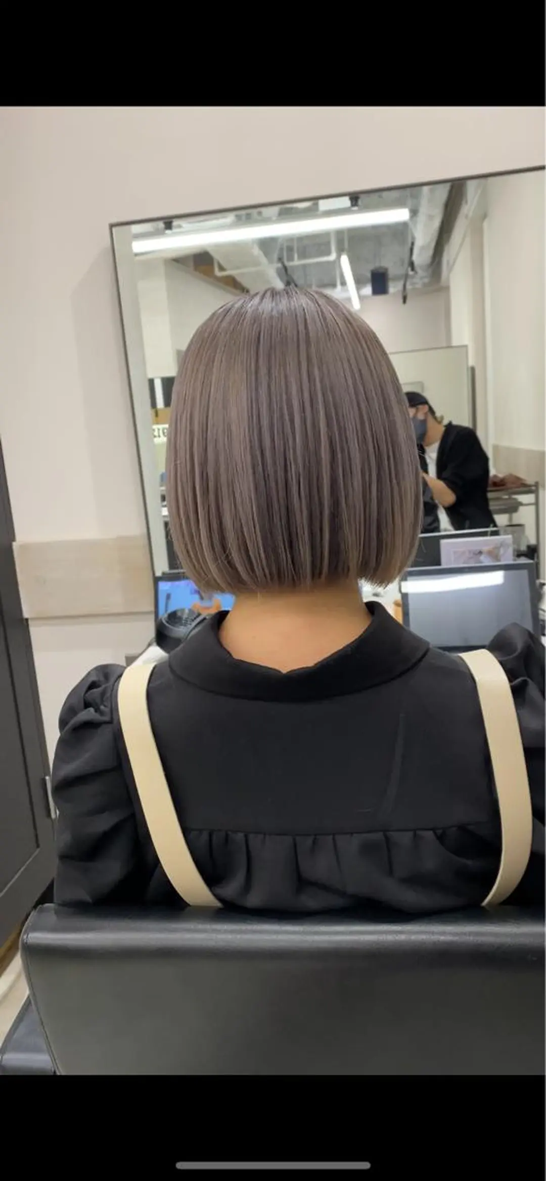 ミディアム カラー 🎨ショートの神様 /神評価🎨原田公祐のヘアスタイル