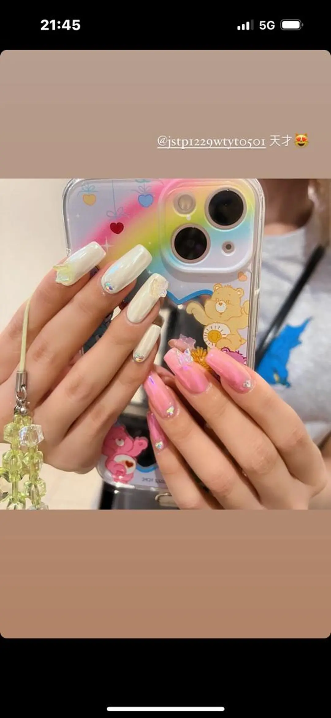 ロング ネイル ハンドネイル ハンドケア Non Nonのネイルデザイン