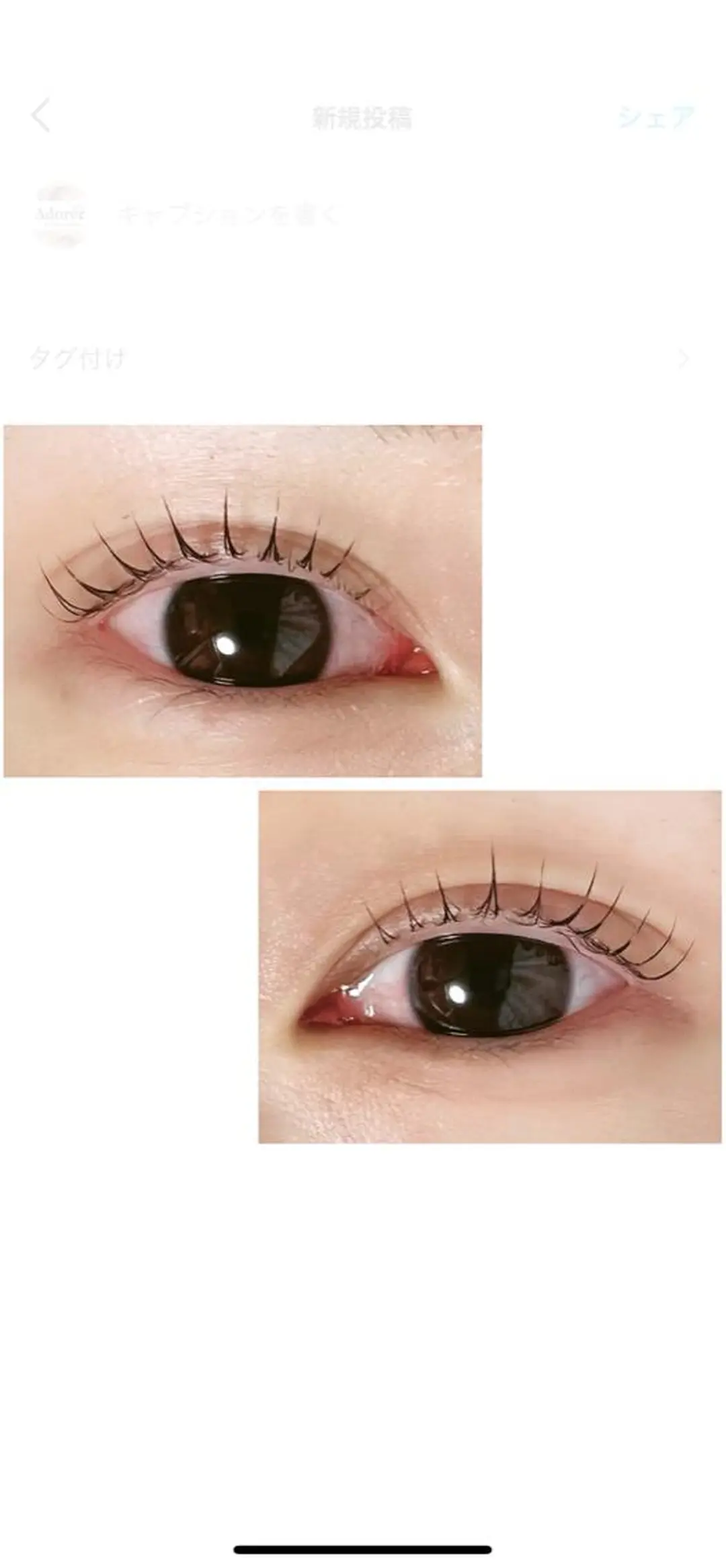 マツエク・マツパ Adorer(アドレ)所属・Adorer 🍀アドレ🍀のマツエク・マツパデザイン