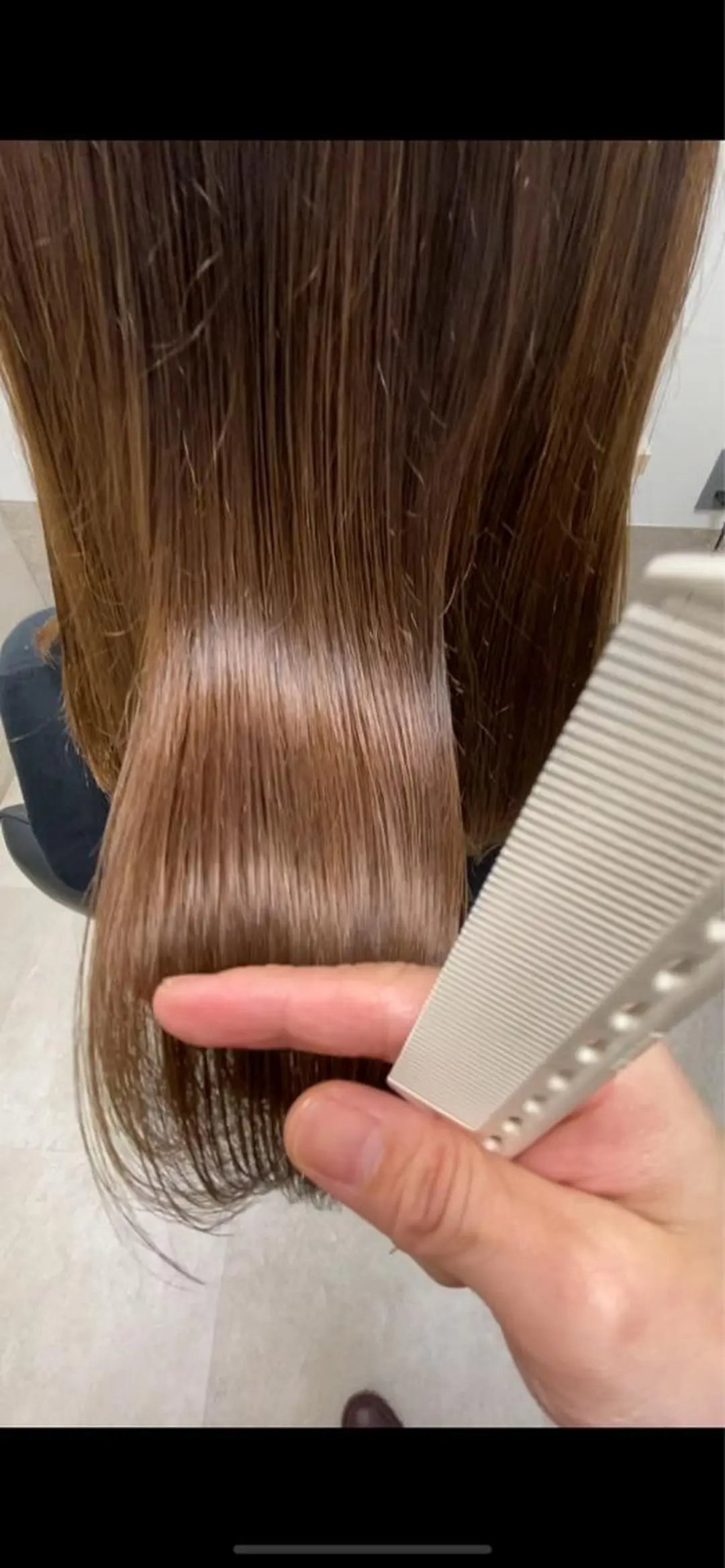 ロング トリートメント 美髪クリエーター テラダタエコのヘアスタイル