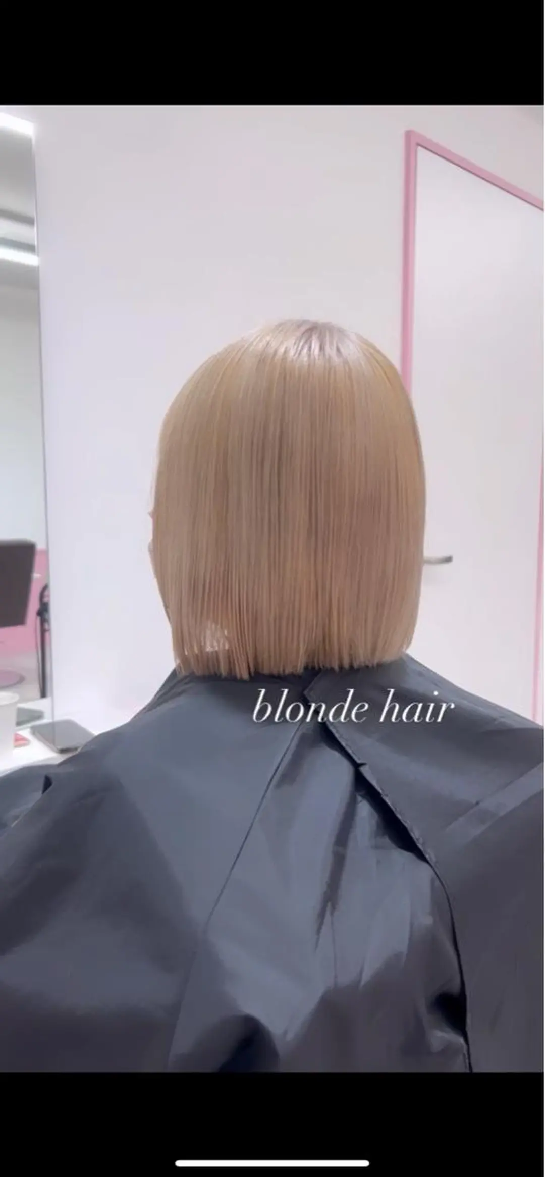 ショート ハイトーン♡ブリーチ ♡エクステ♡nanaのヘアスタイル