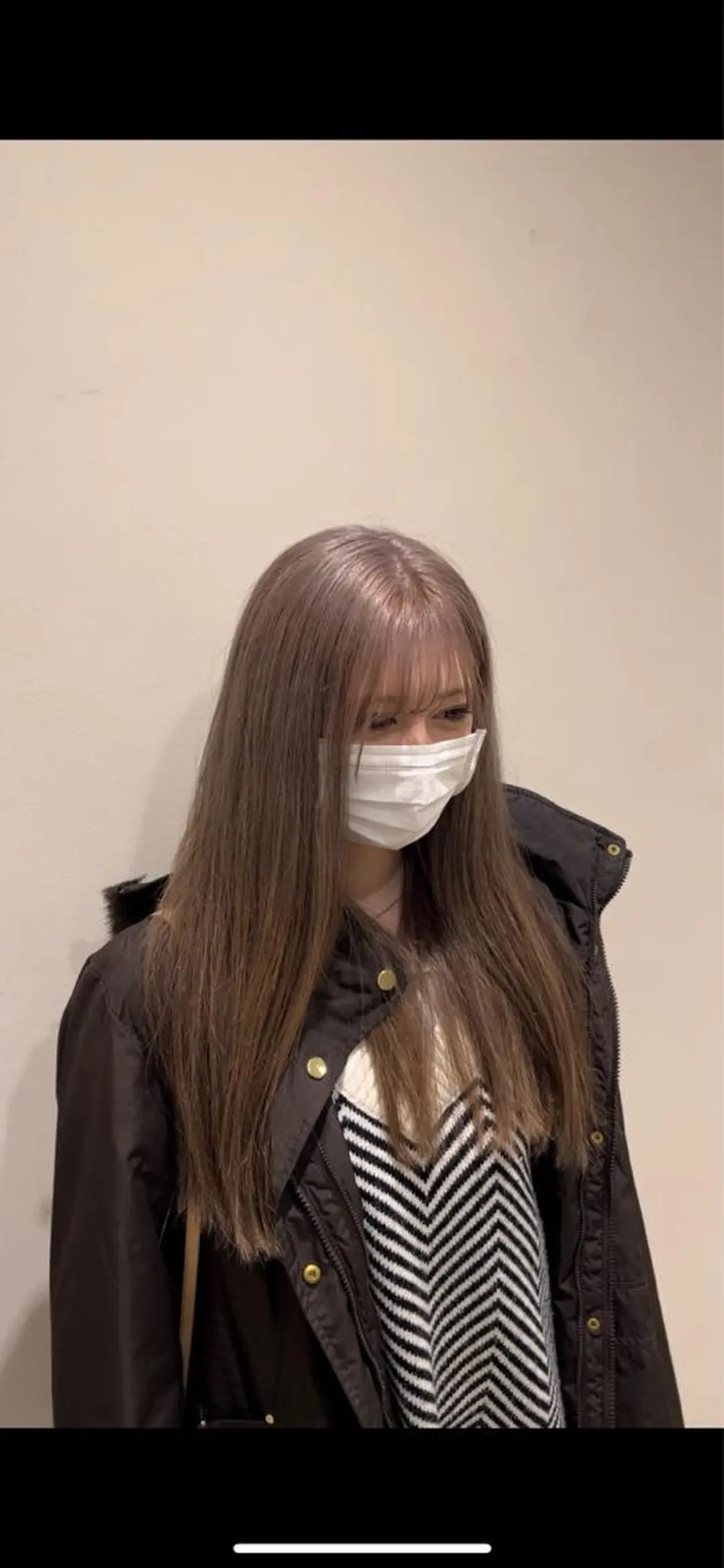 ロング カラー ヘアカラー 高島 凜のヘアスタイル