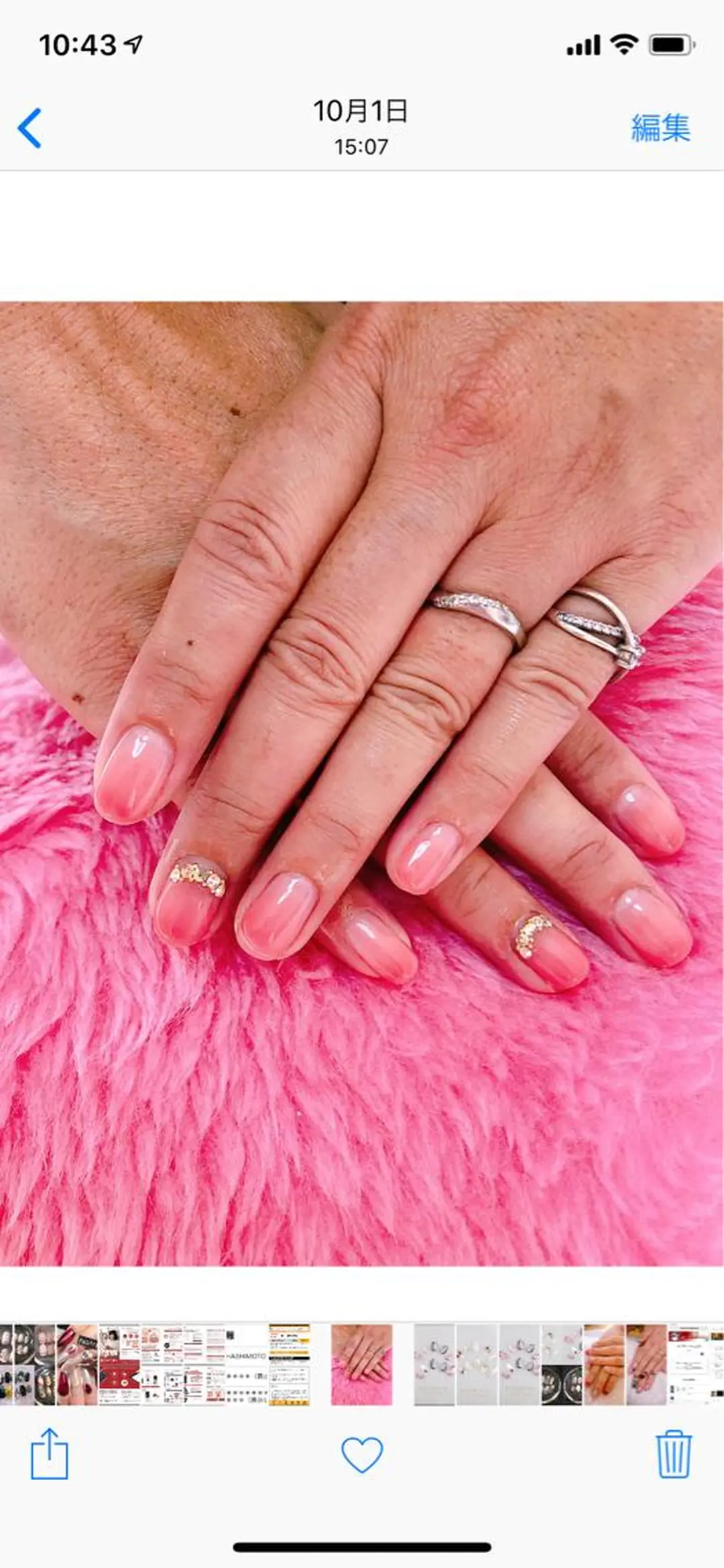 ネイル ハンドネイル NAILWISH所属・橋本 千智のネイルデザイン