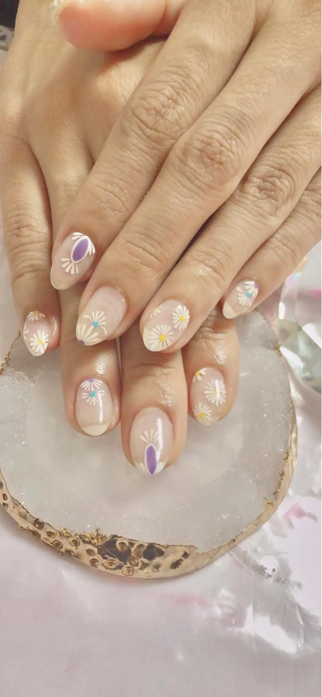 ミディアム カラー キッズ ネイル マツエク・マツパ 💎ビューティサロン 湘南　RIRAN💎のネイルデザイン