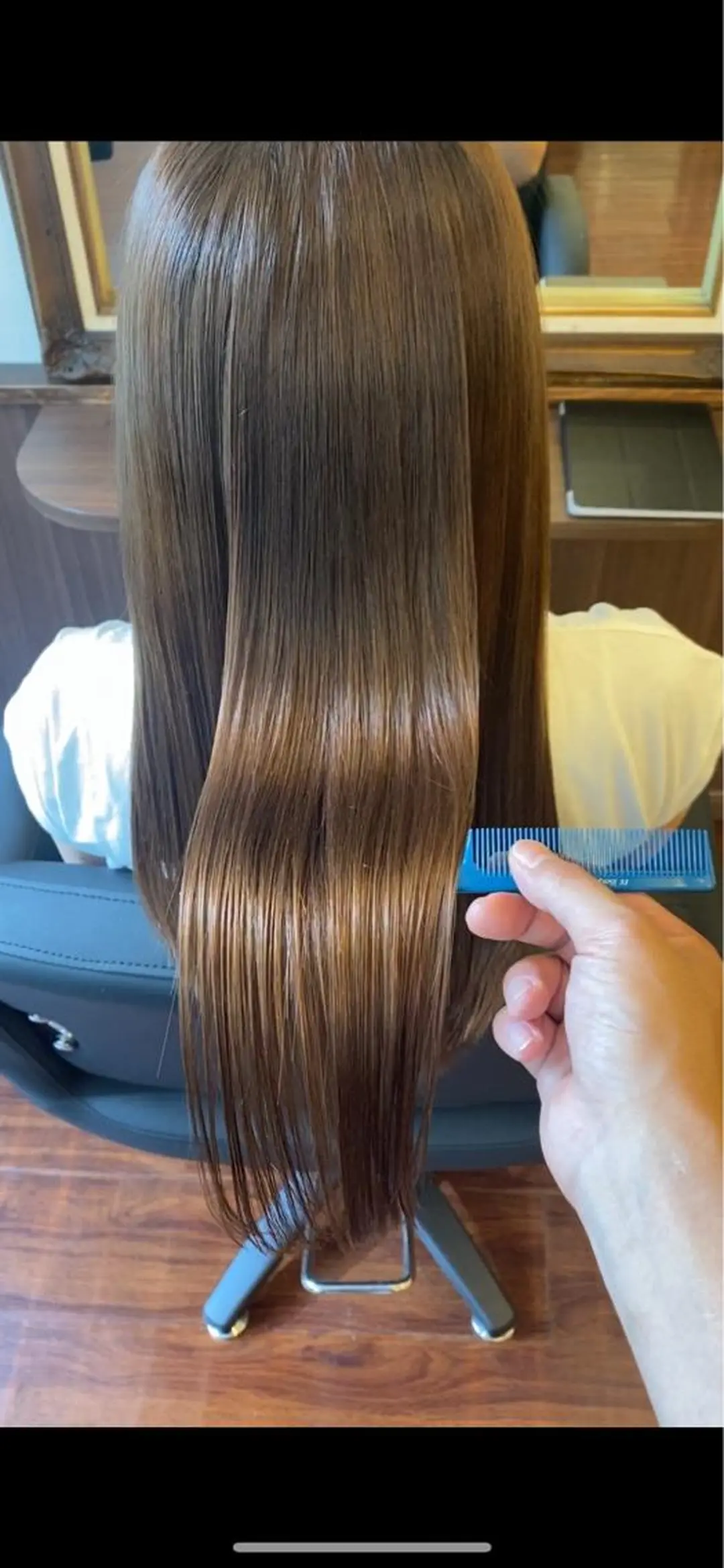 ロング 髪質改善 トリートメント 名古屋栄の髪質改善 トリートメント/清田のヘアスタイル