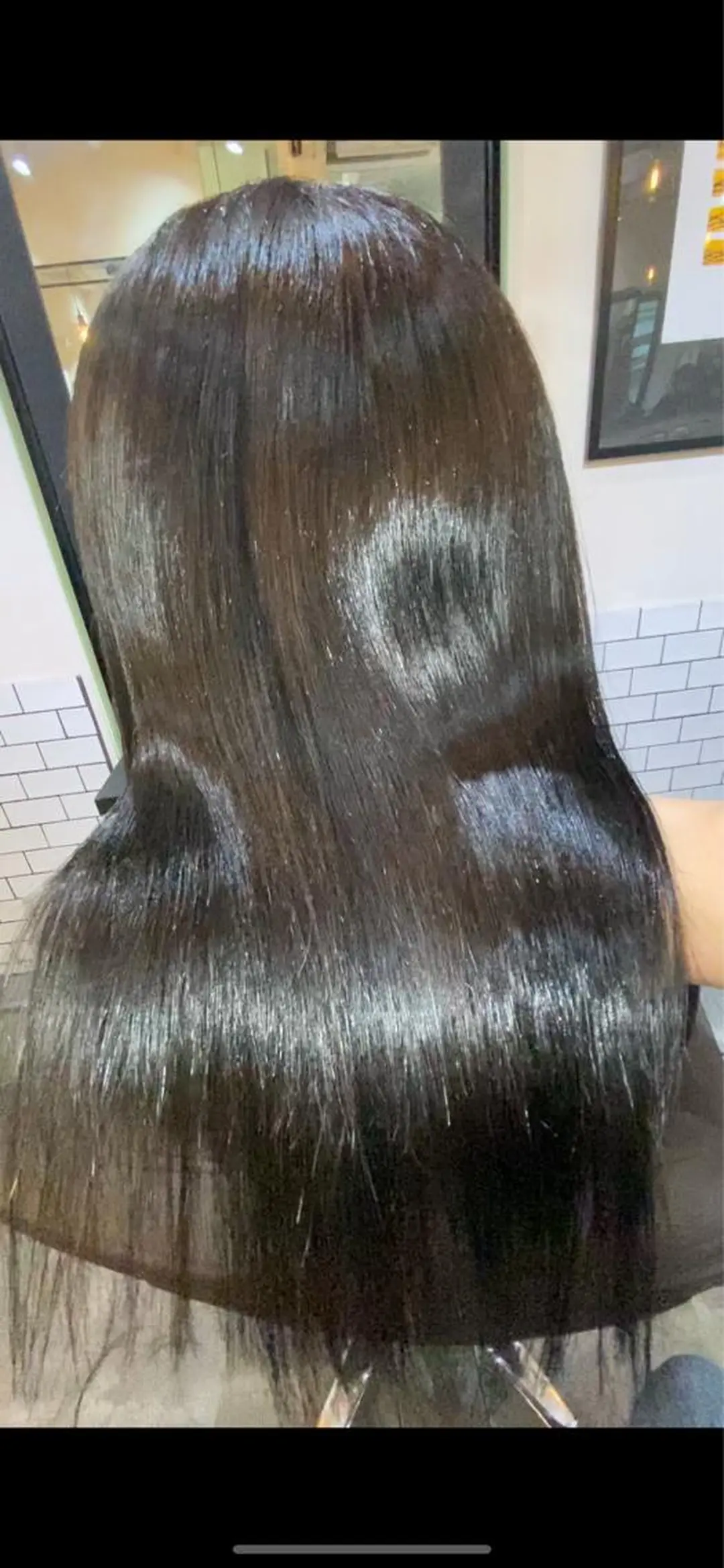 ミディアム 髪質改善 トリートメント トリートメント 美髪✨髪質改善 &艶カラーmanaeのヘアスタイル