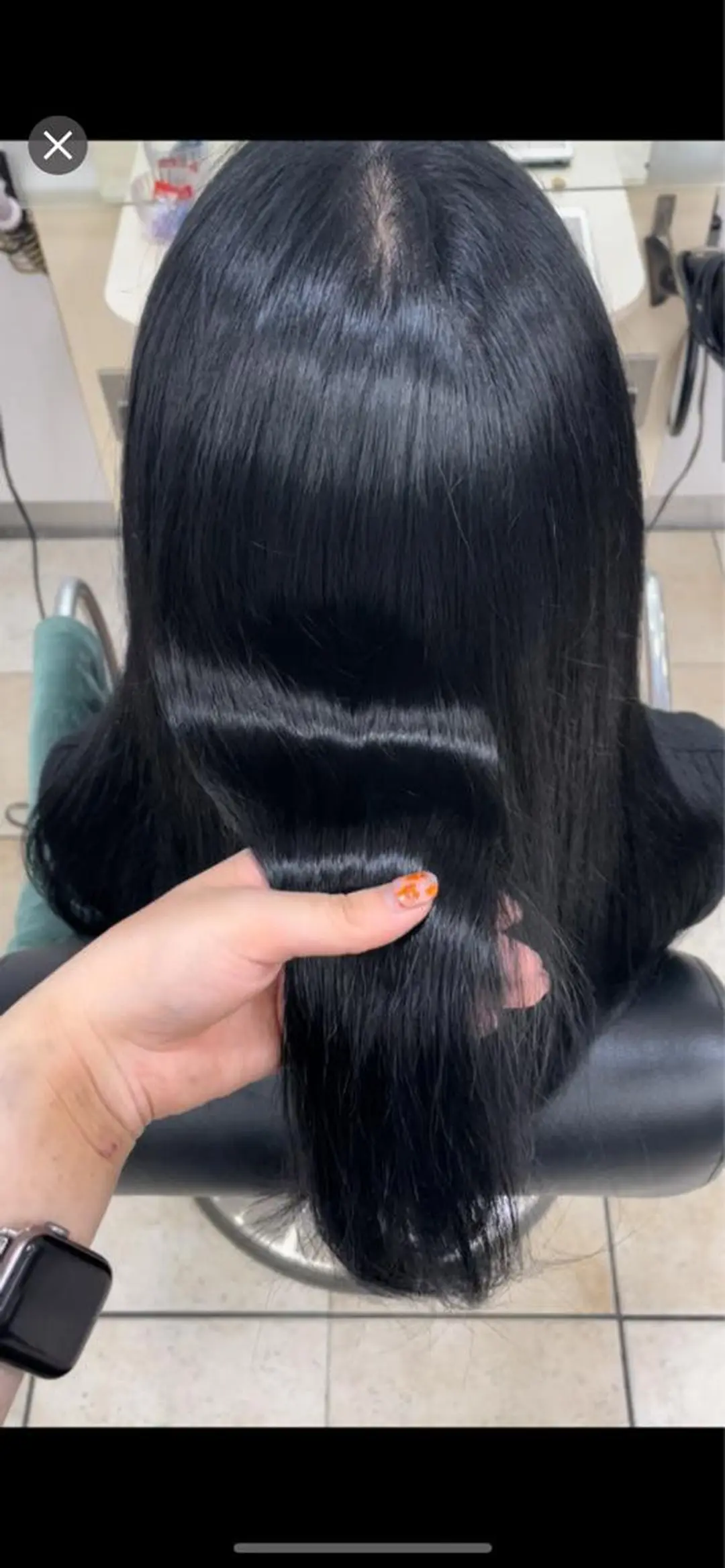 ロング カラー 水色/ペールカラー/ レイヤー💫mayuのヘアスタイル