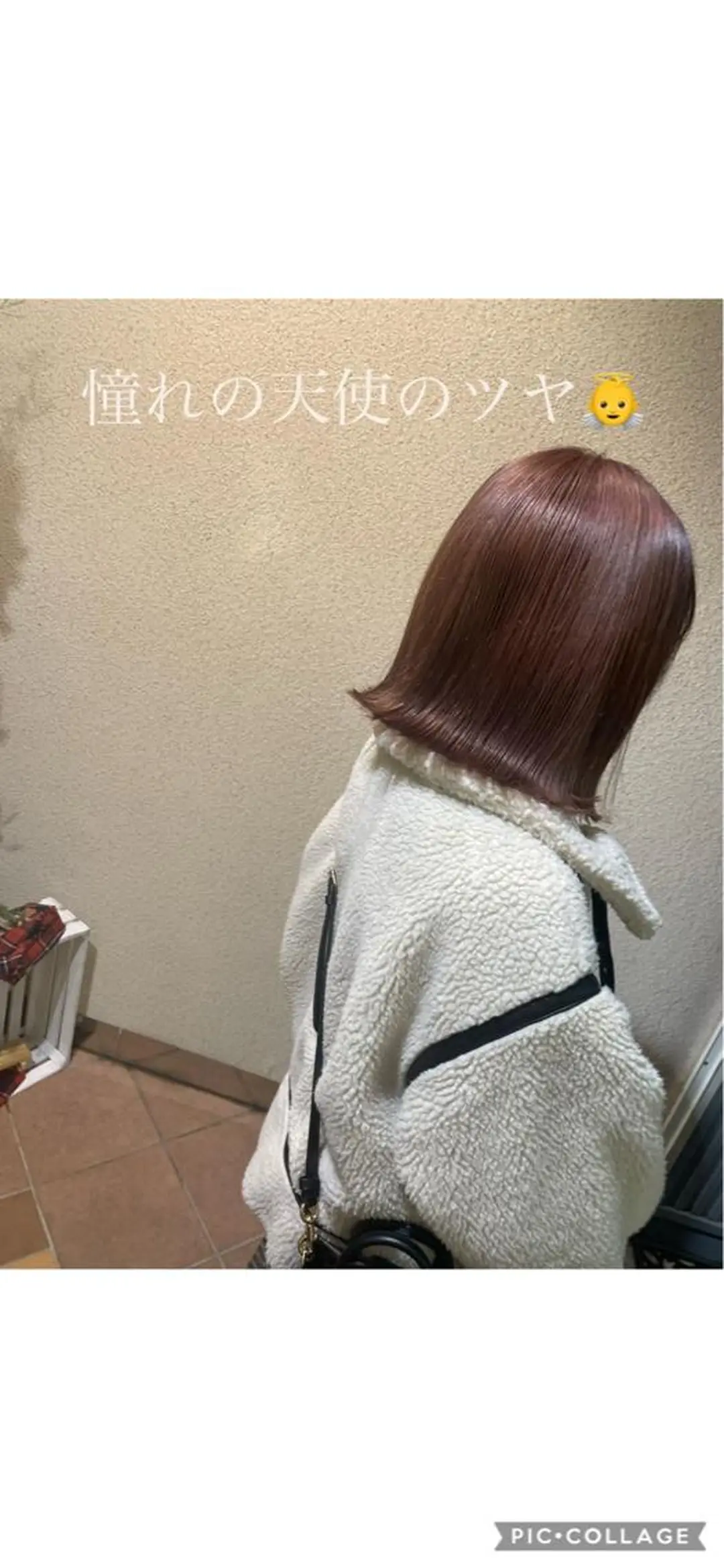 ミディアム カラー 佐々木 麻純のヘアスタイル