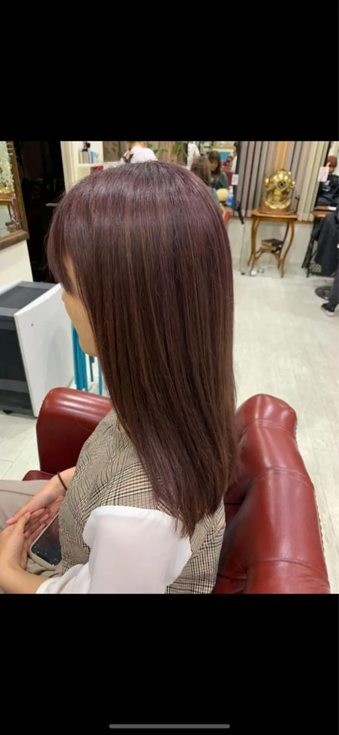 ロング カラー ヘアアレンジ ブリーチ ピンクカラー バイオレットカラー カット 縮毛矯正 GO TODAY シェアサロン 名古屋パルコ所属・仲地 大地のヘアスタイル