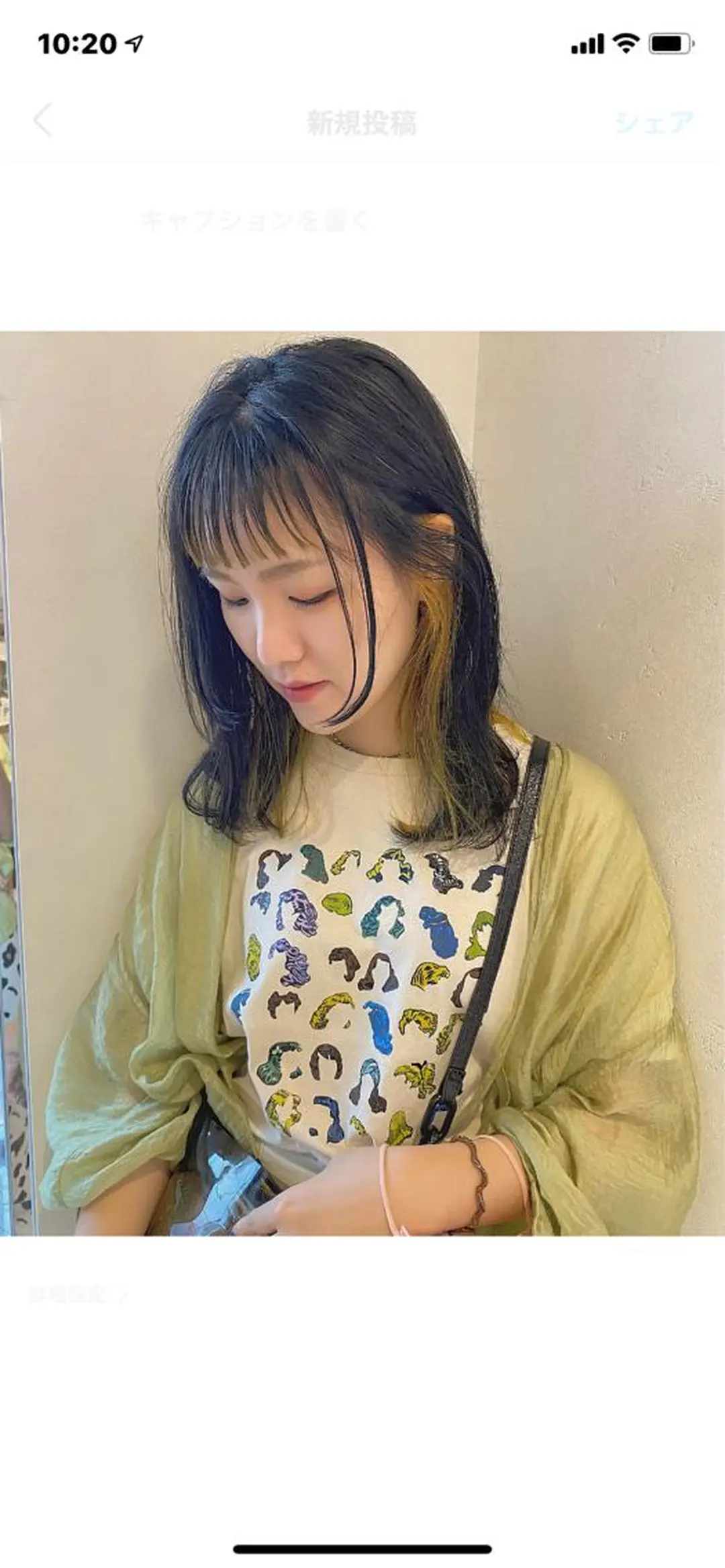 ミディアム カラー デザインカラー irwi/イルウィ所属・miku🎀門前仲町 ブリーチ・レイヤーのヘアスタイル