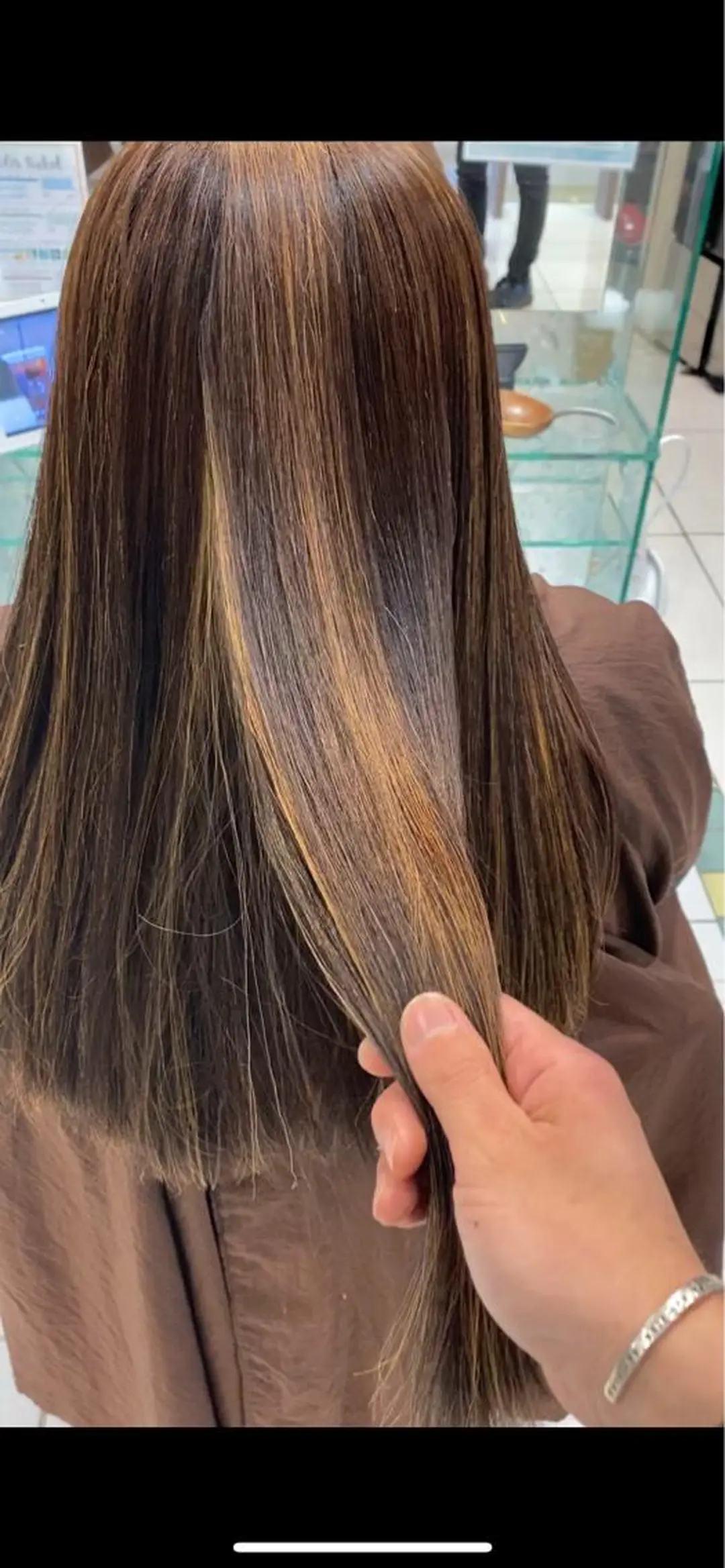 ロング パーマ 艶髪&韓国風パーマ は是非⭐︎新島英猛のヘアスタイル
