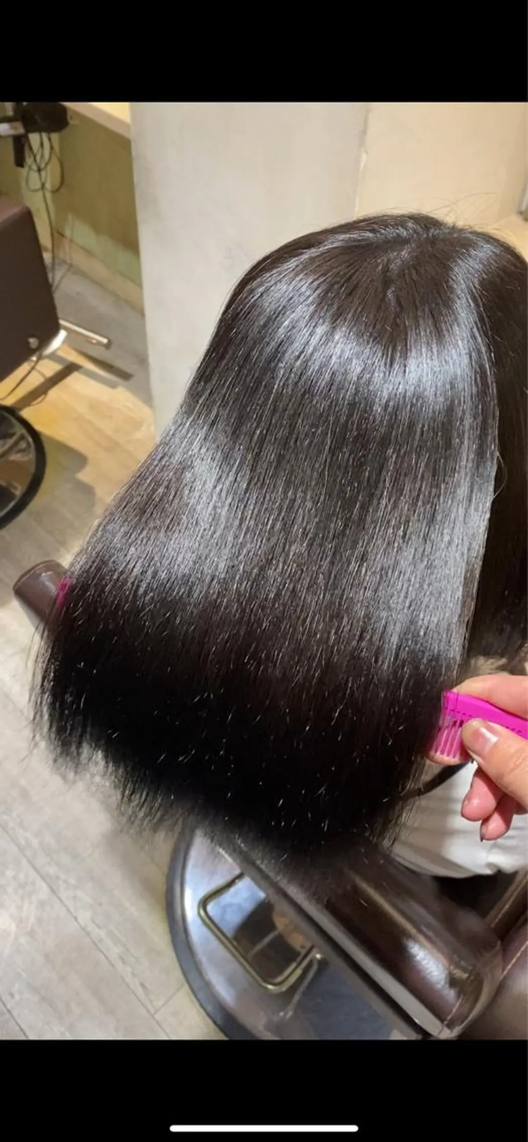 ミディアム ナカノ /シールエクステのヘアスタイル