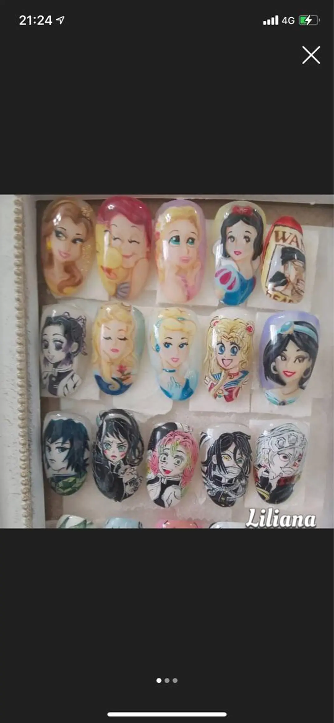 ネイル ハンドネイル 艶々の美爪を〜 【リリアーナ】のネイルデザイン