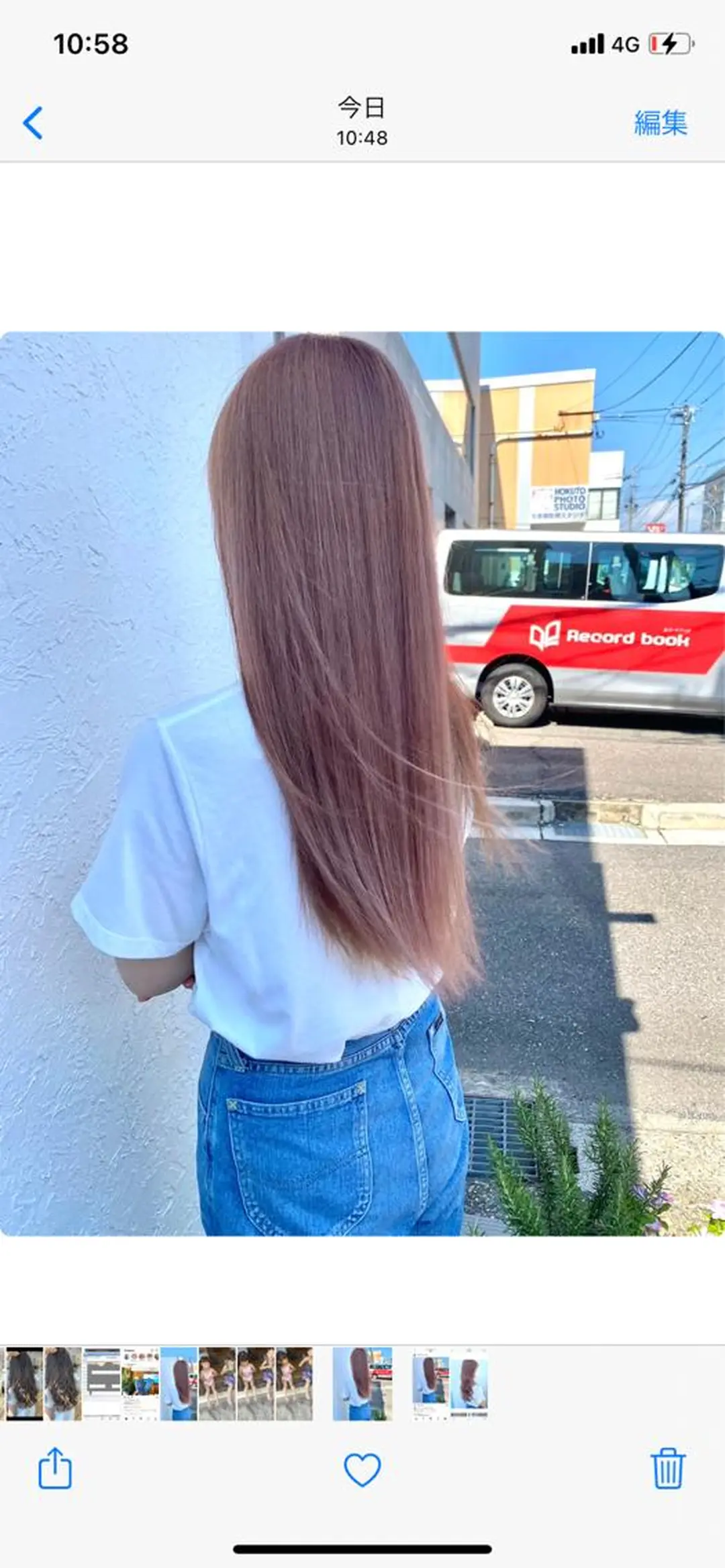 ロング mare所属・＊＊＊ natsumiのヘアスタイル