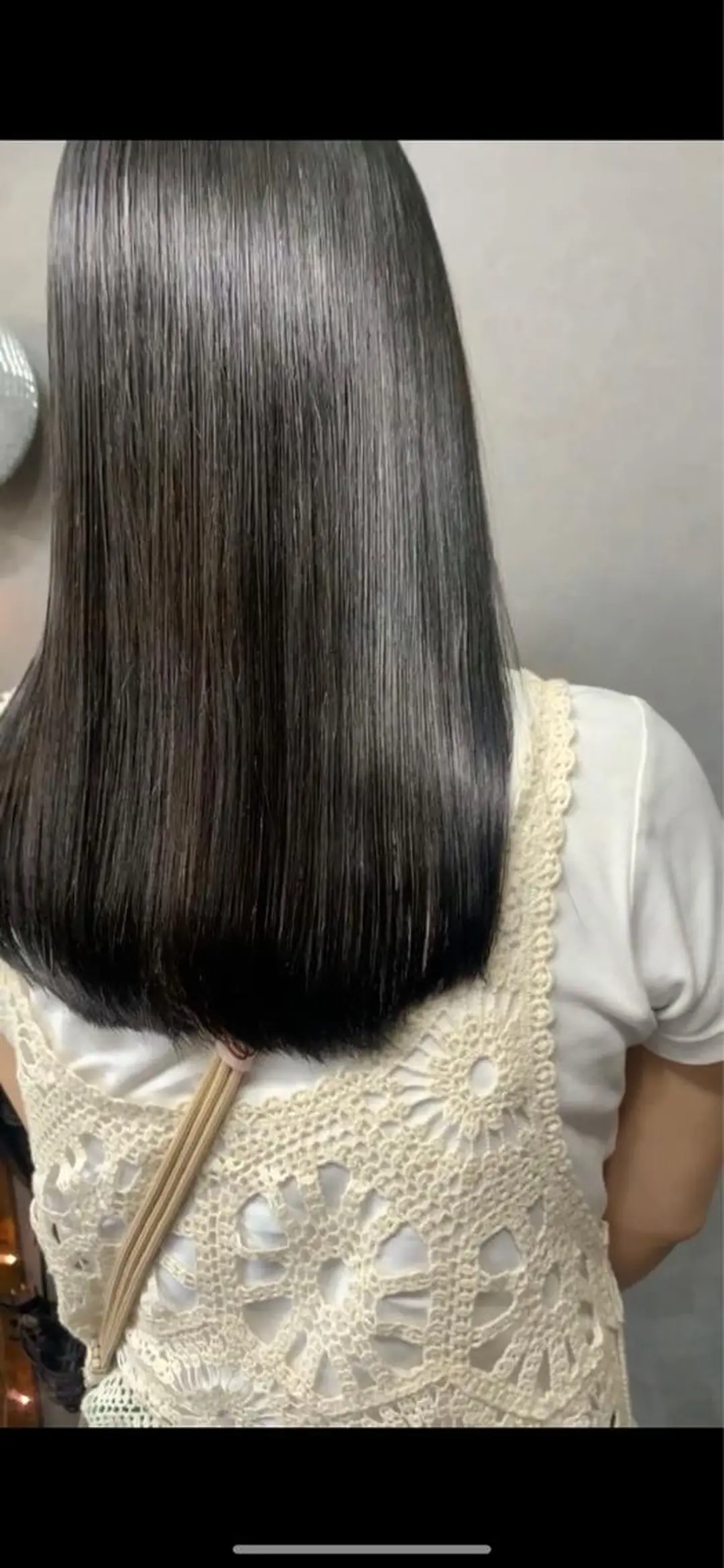 セミロング カラー 髪質改善 トリートメント chouette/ 根本優希のヘアスタイル