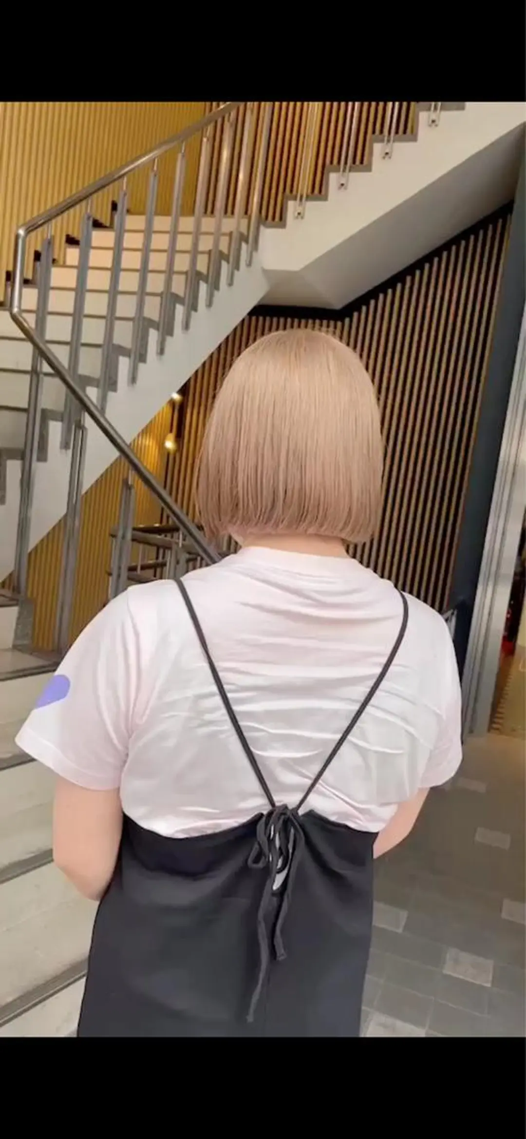 ミディアム ヘアカラー KEN TAのヘアスタイル