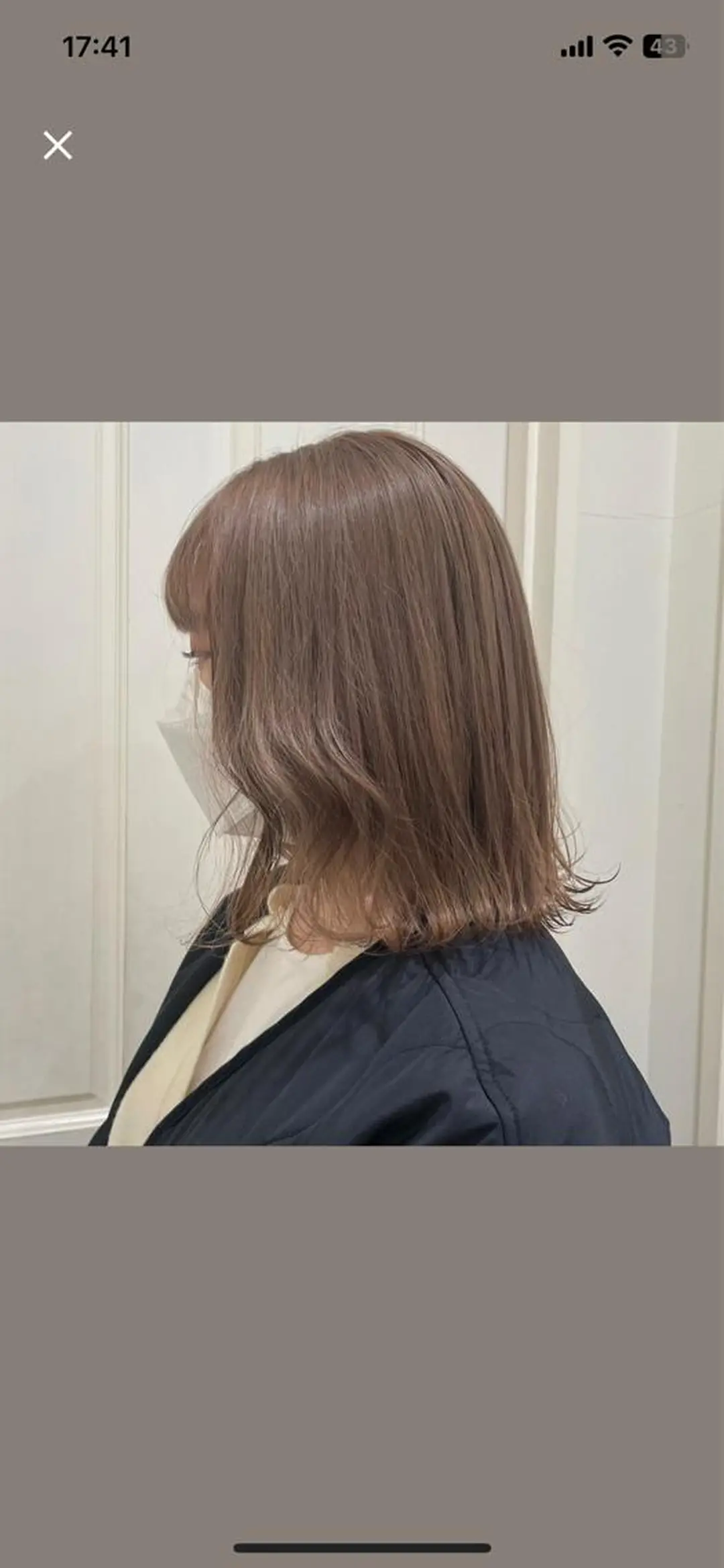 ミディアム カラー ダブルカラー clan en所属・後藤 真友のヘアスタイル