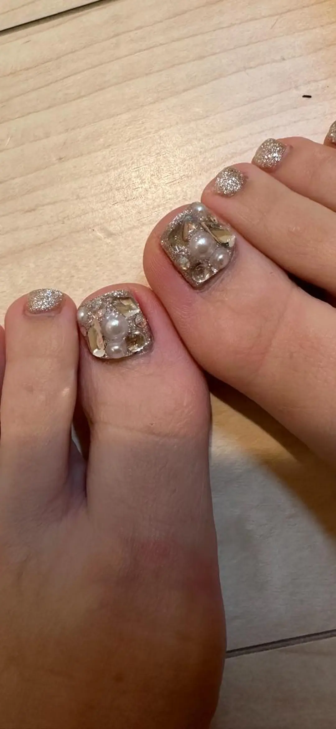 ショート フットネイル shandy nail所属・shandy nailのネイルデザイン