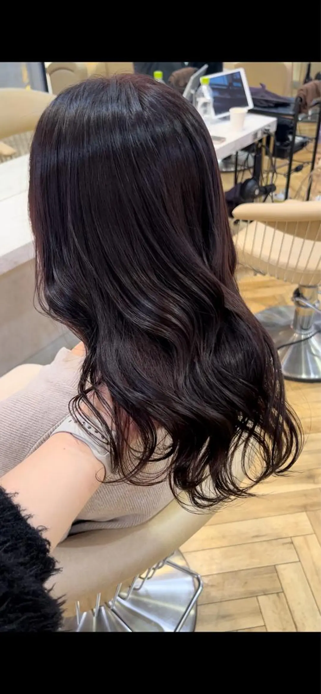 ロング カラー カット ヘアカラー トリートメント enn to yuu所属・KURENA ♡sexy女子製造機のヘアスタイル