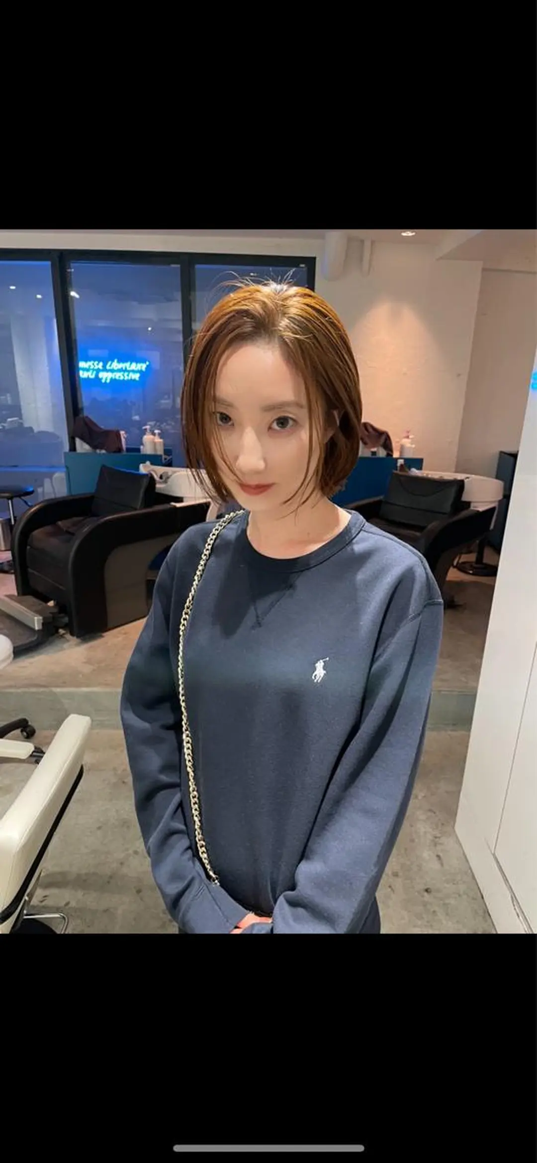 ショート カラー バレイヤージュ ブリーチ ケアブリーチ デザインカラー ダブルカラー カット ヘアカラー トリートメント ヘアセット スパイラルパーマ 🌐hina⭐️のヘアスタイル