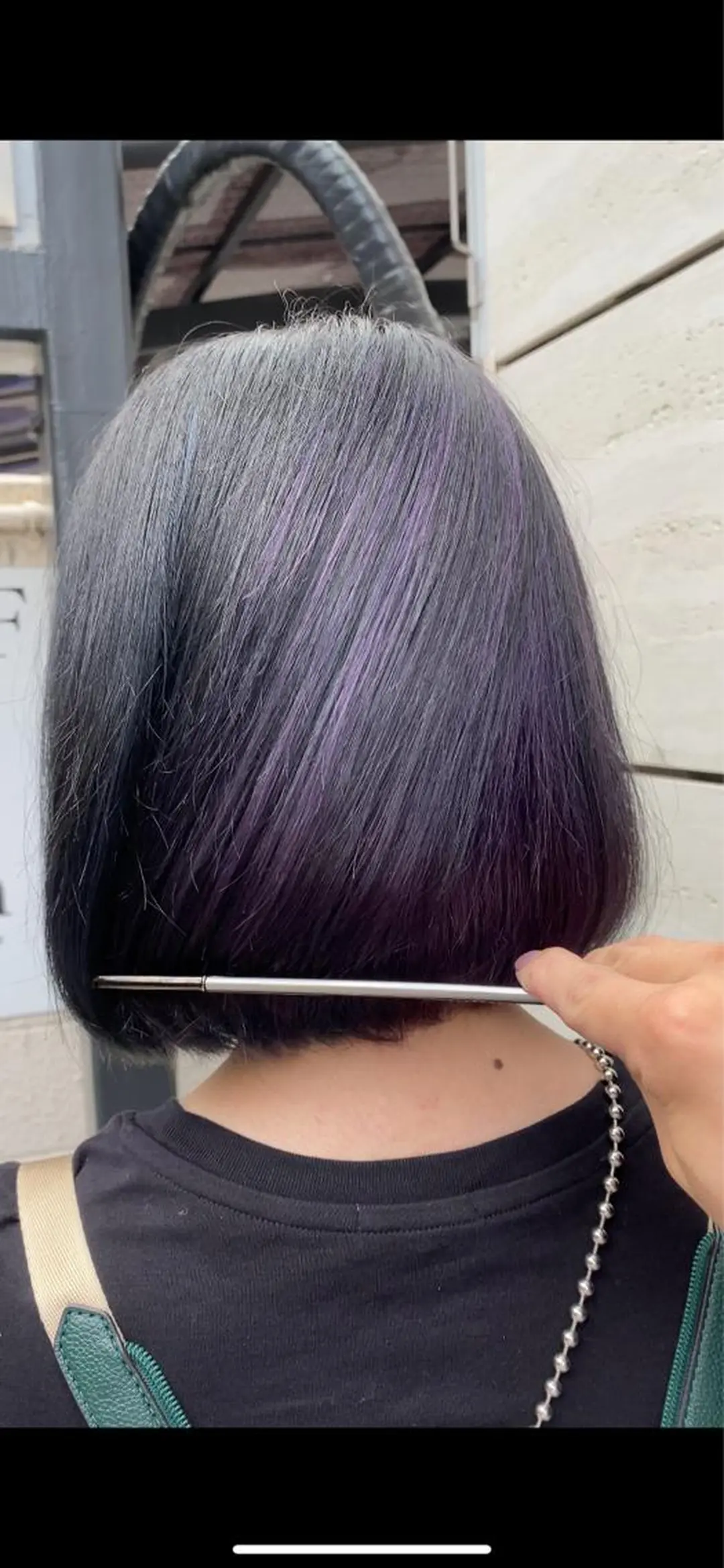 ミディアム カラー ヘアアレンジ メンズ キッズ メンズインナーカラー ブルーカラー インナーカラー パープルカラー トリートメント ヘアカラー HAZEL博多所属・杉村 一輝のヘアスタイル