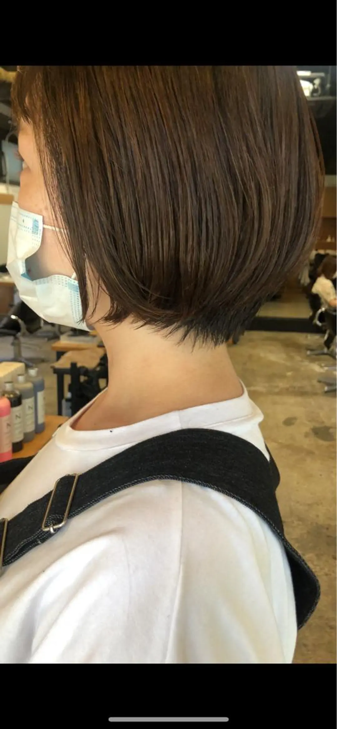 ショート カラー ボブ ショートヘア カット ヘアカラー トリートメント ショートカット🍃 岡元瑞貴のヘアスタイル